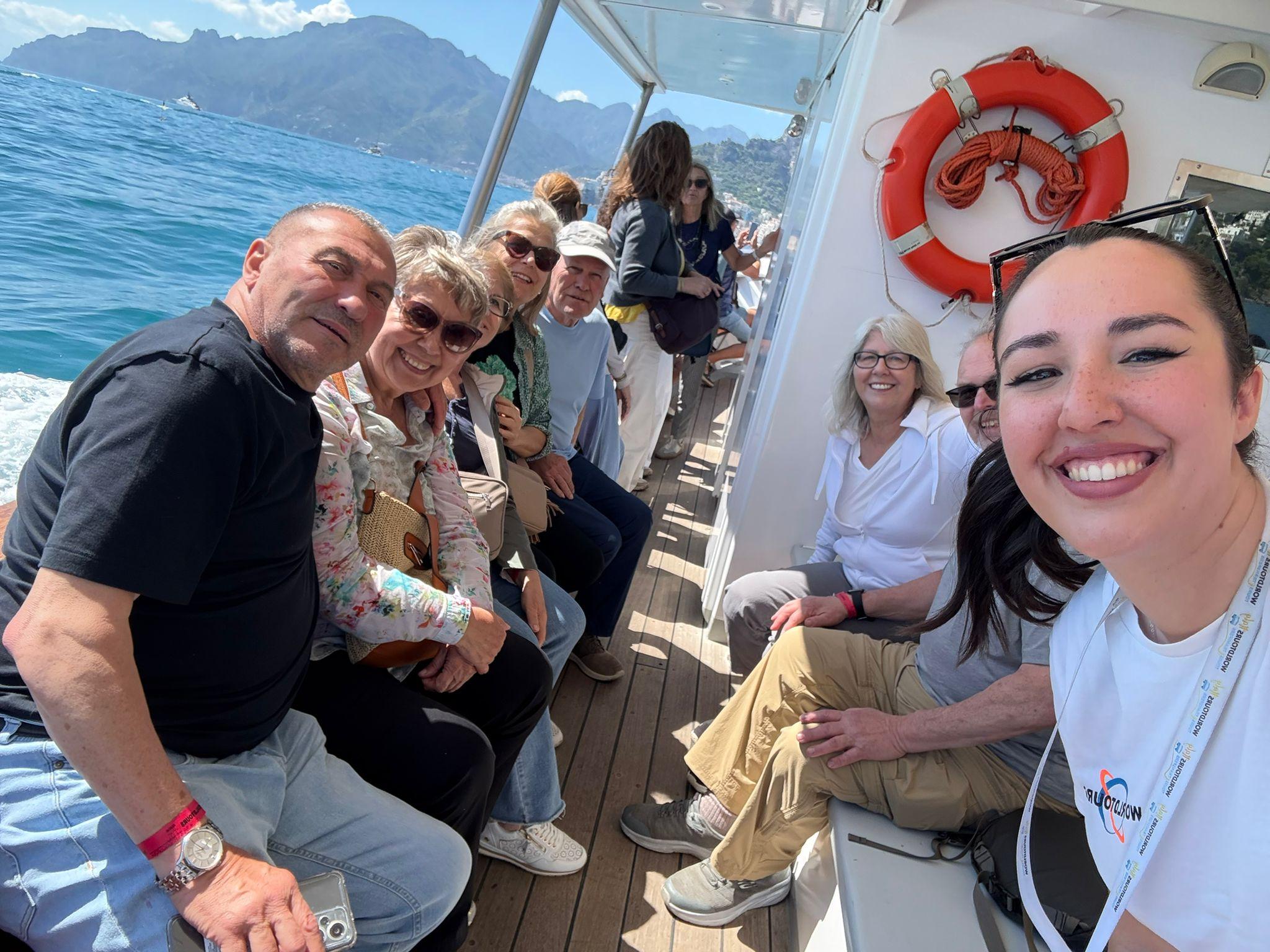 Amalfi Coast Day Tour from Naples with Optional Boat Ride