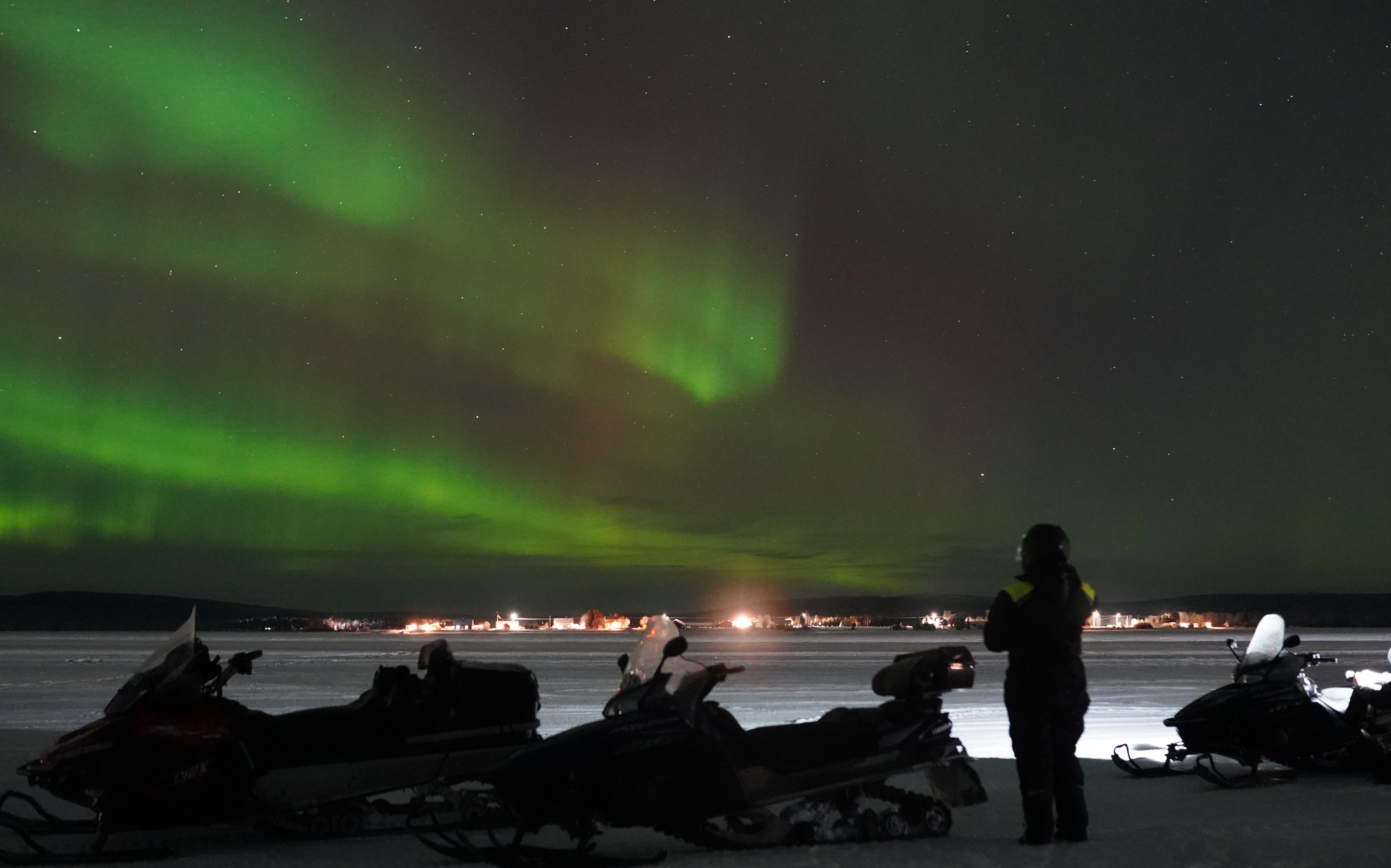 Kiruna Snowmobile Safari: Northern Lights Hunt, Reindeer & Fika