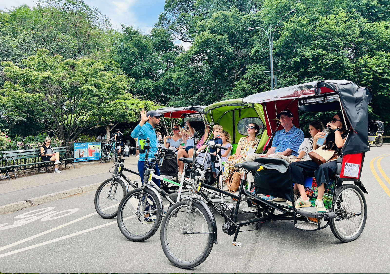 Central Park Pedicab Sightseeing Tour
