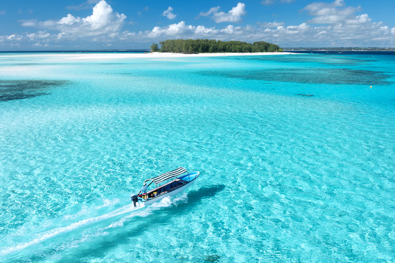Mnemba Snorkeling, Dolphins & Sunset Dhow Cruise