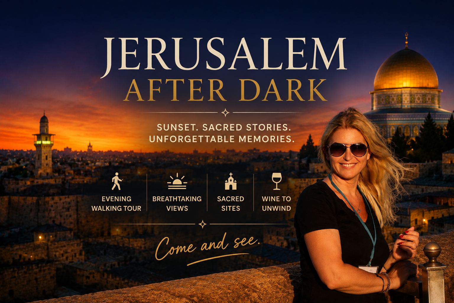 Old City Sunset Walk & Wine