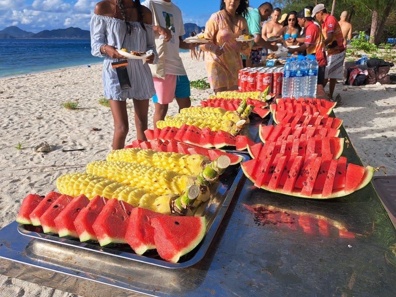 Krabi Hong Island Longtail Boat, Kayak & Snorkel Day Trip with Buffet Lunch