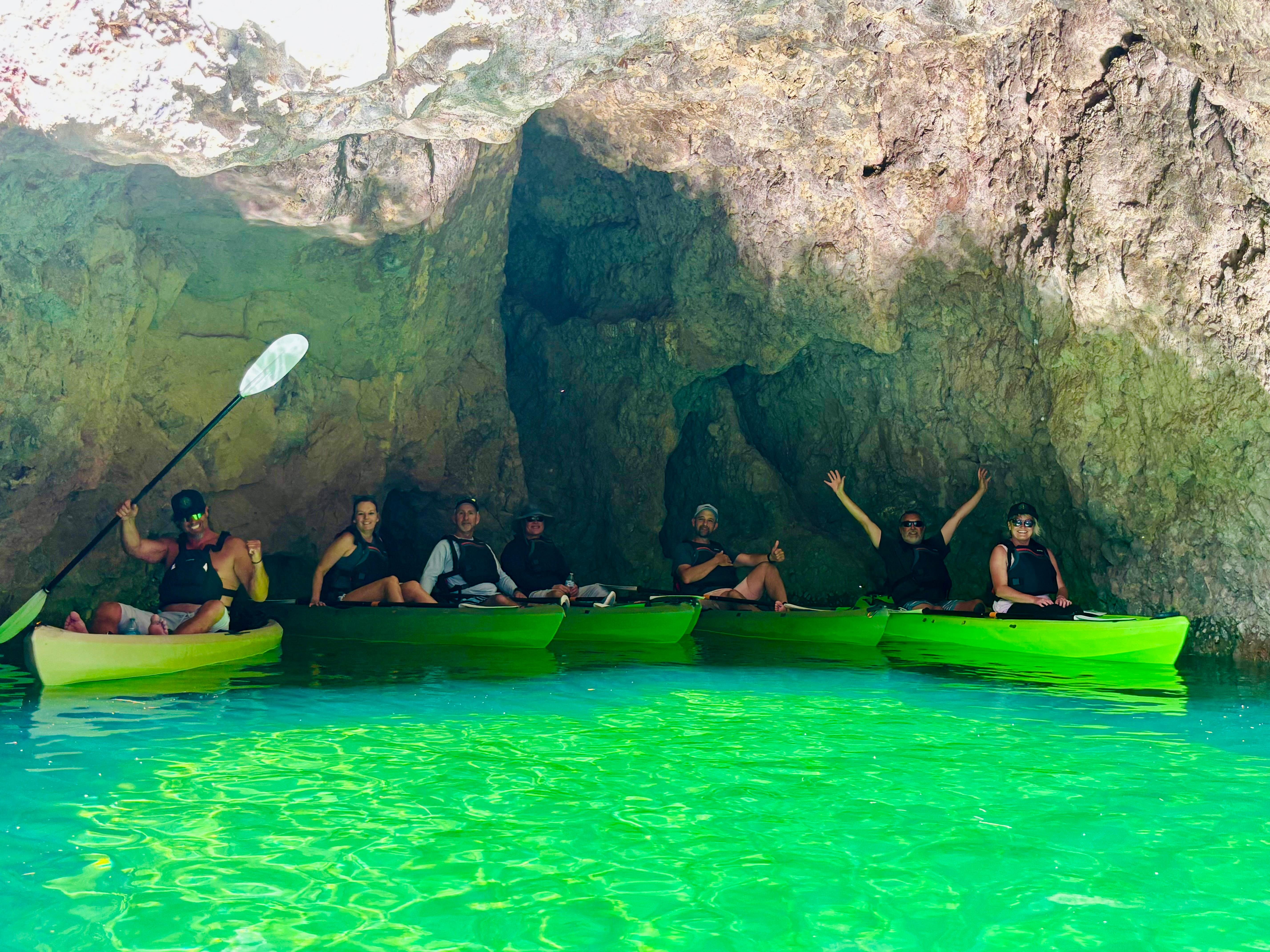 Emerald Cave Kayak Expedition: 3-Cave Deep Dive