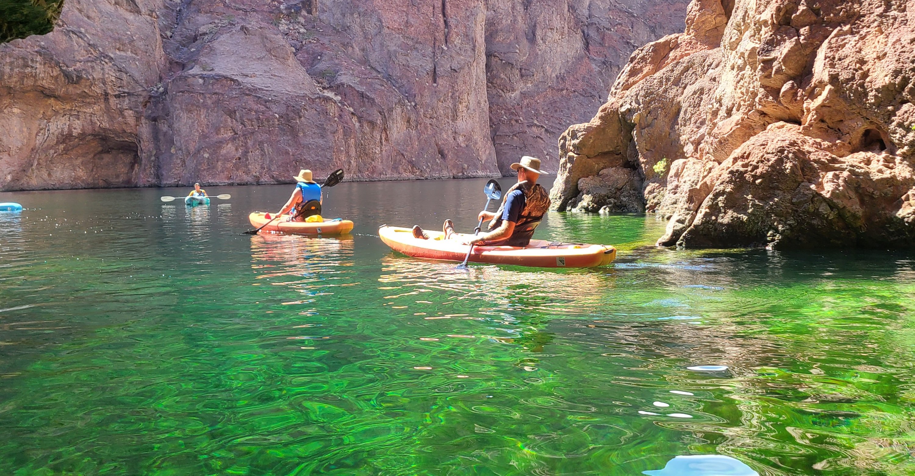 Emerald Cave Kayaking Expedition from Las Vegas