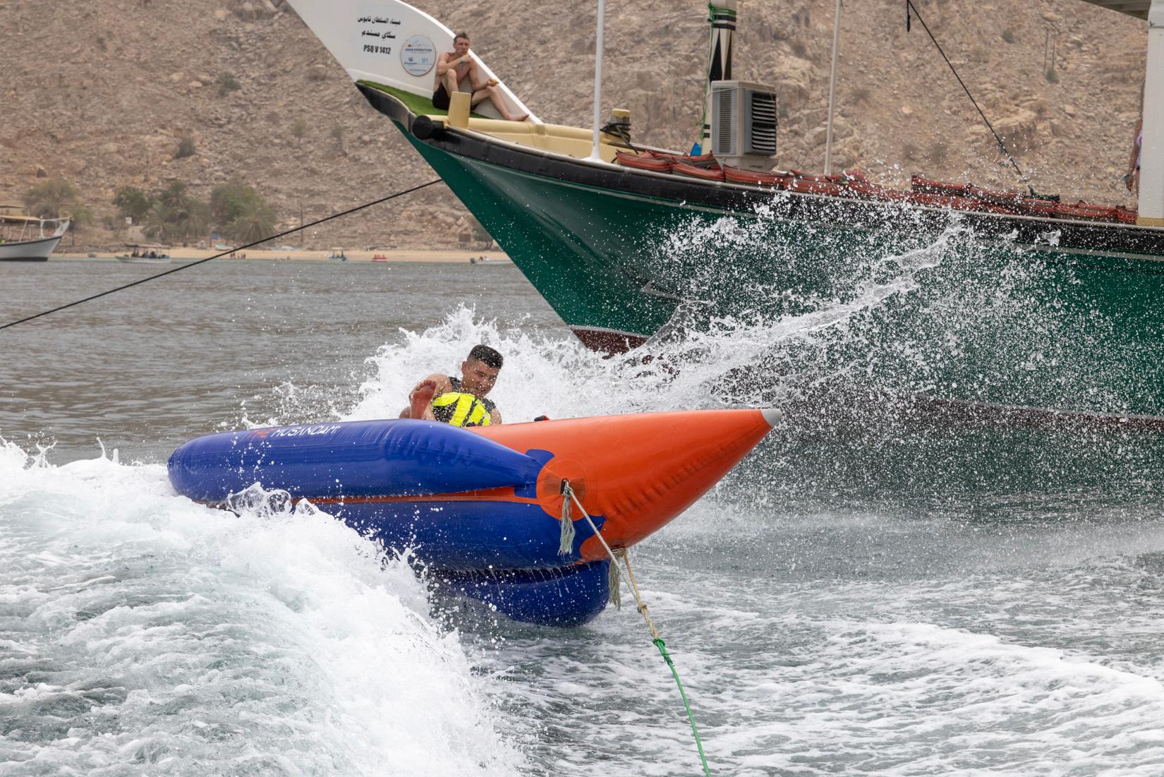 Musandam Dibba Dhow Cruise with Water Sports