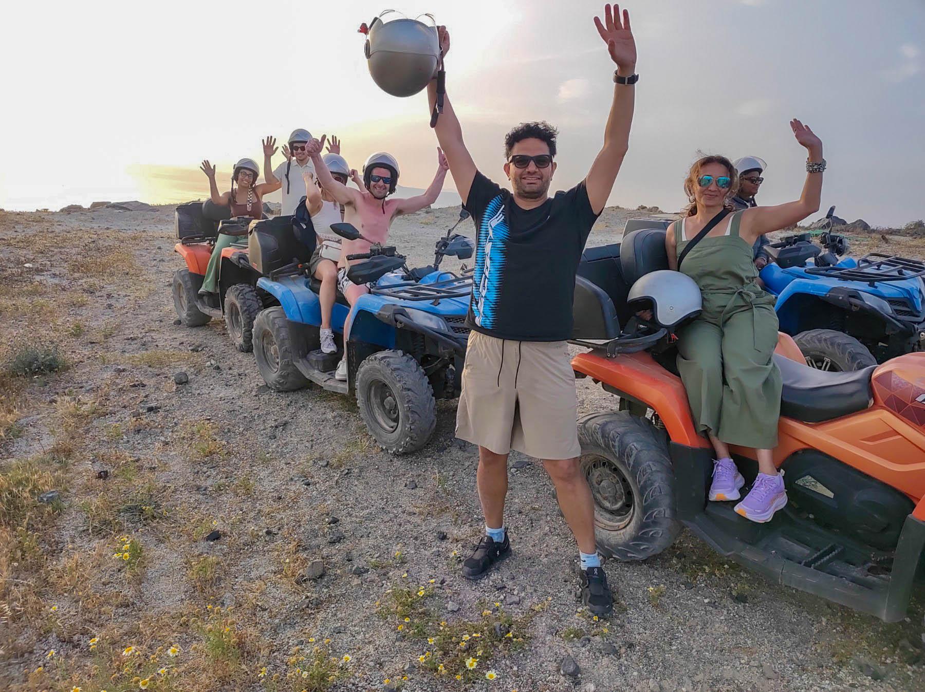 Santorini ATV quad bike tour — caldera views and off-road trails — image 4