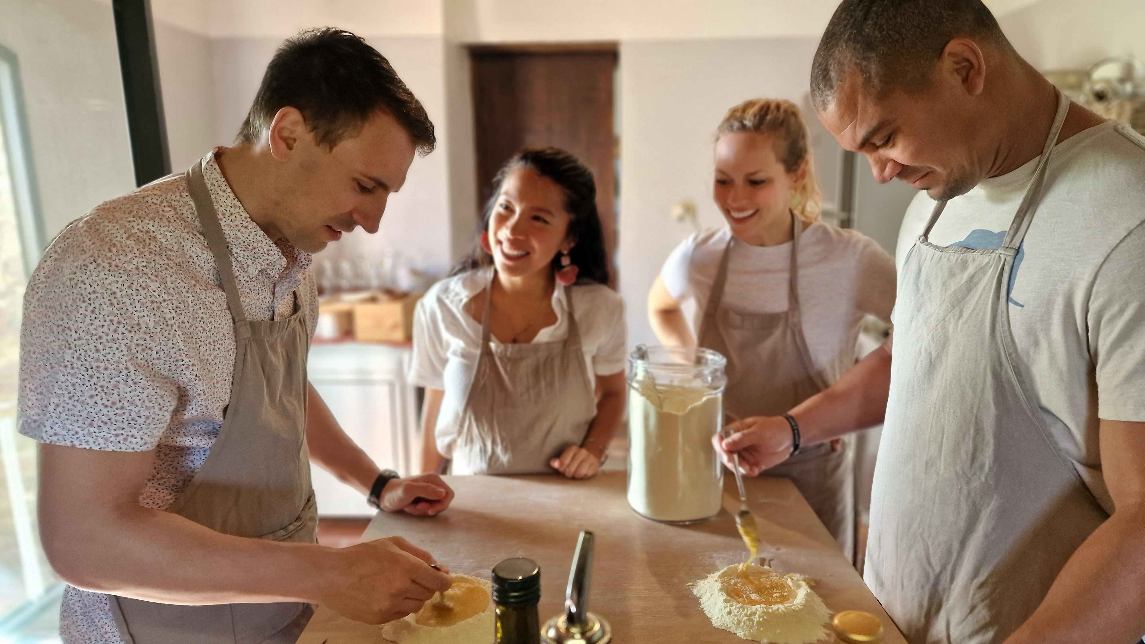 Private Tuscan Pasta Making Workshop in Historic Siena Farmhouse