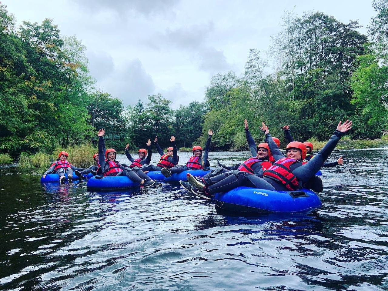 River Dee Tubing Adventure in Llangollen