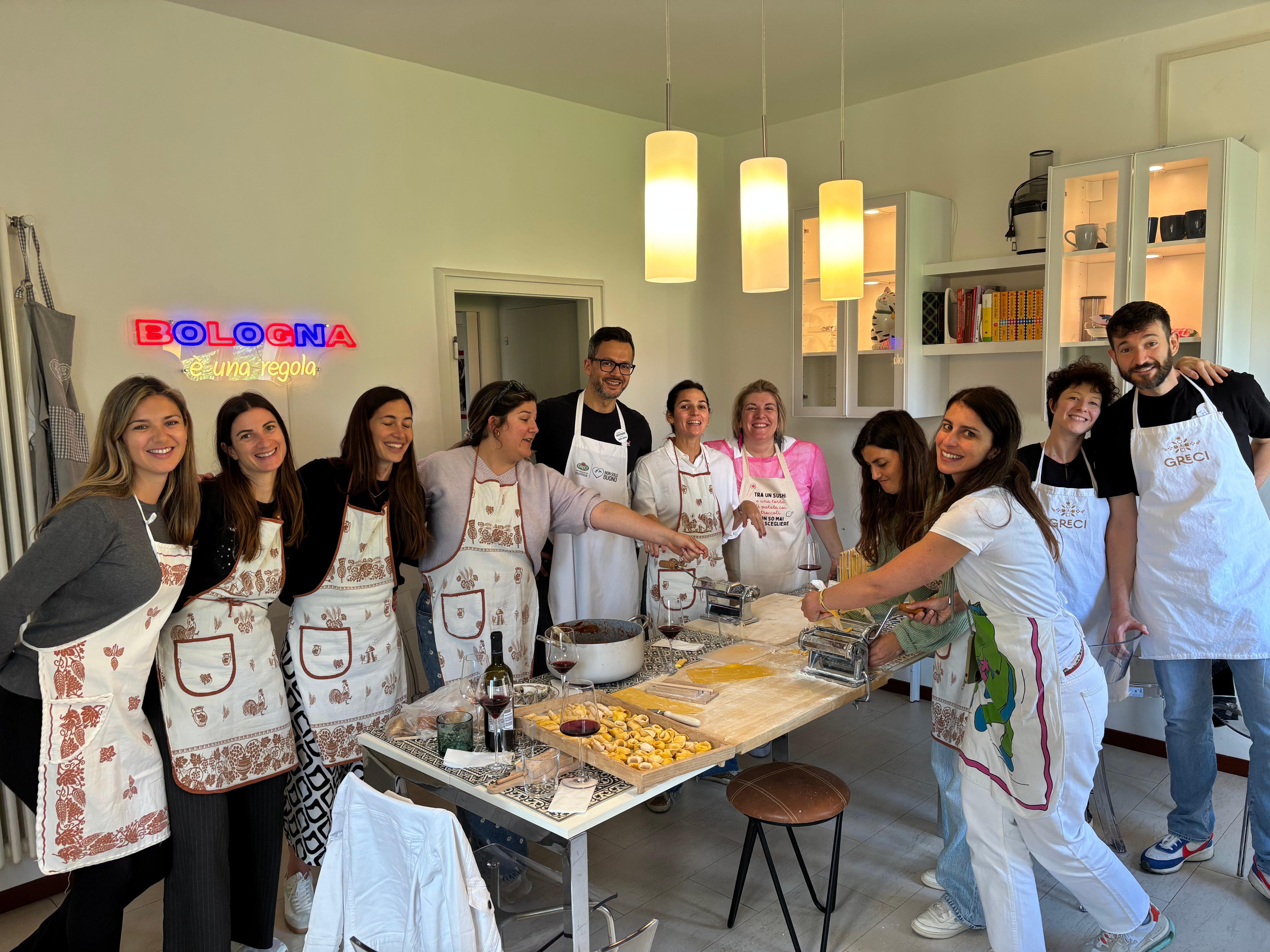 cooking class in Bologna — Bologna: 3 Pastas, Tiramisu and Unlimited Wine Tasting