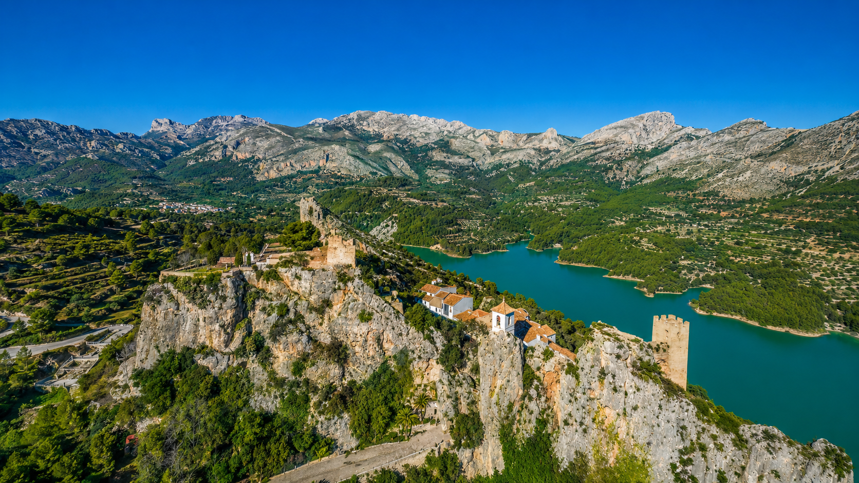 Guadalest Castle & Algar Waterfalls Day Trip from Alicante
