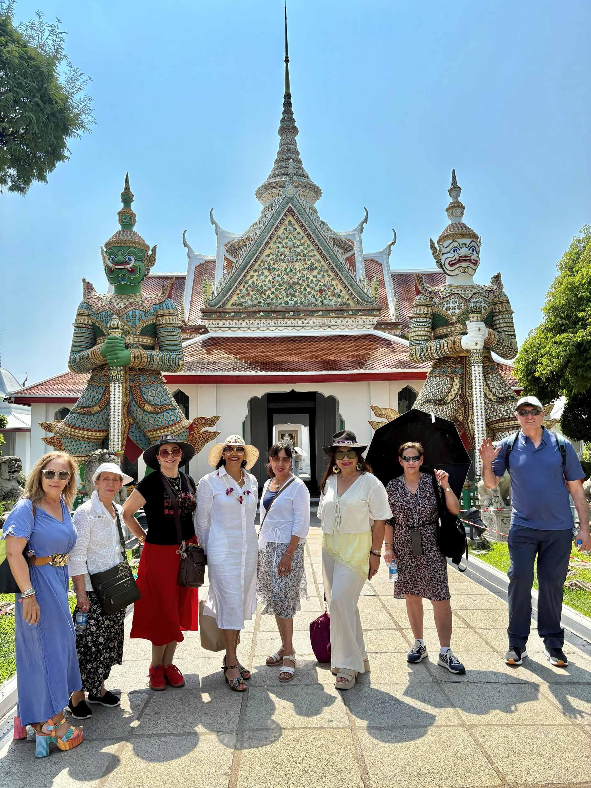 Bangkok Teak Boat Canal Cruise & Wat Arun Exploration