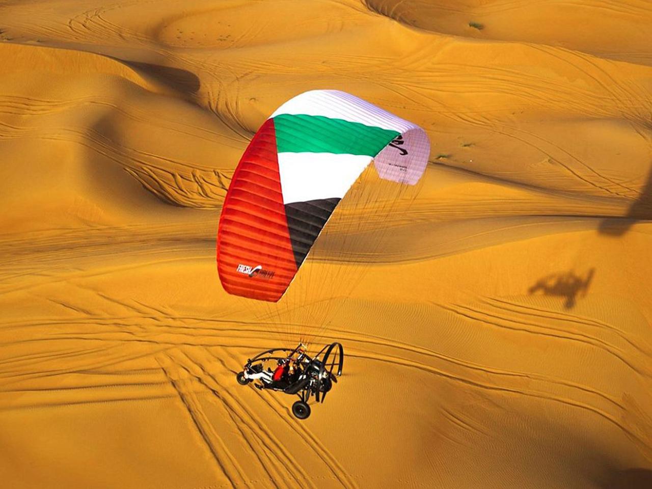Dubai Desert Paramotor Adventure
