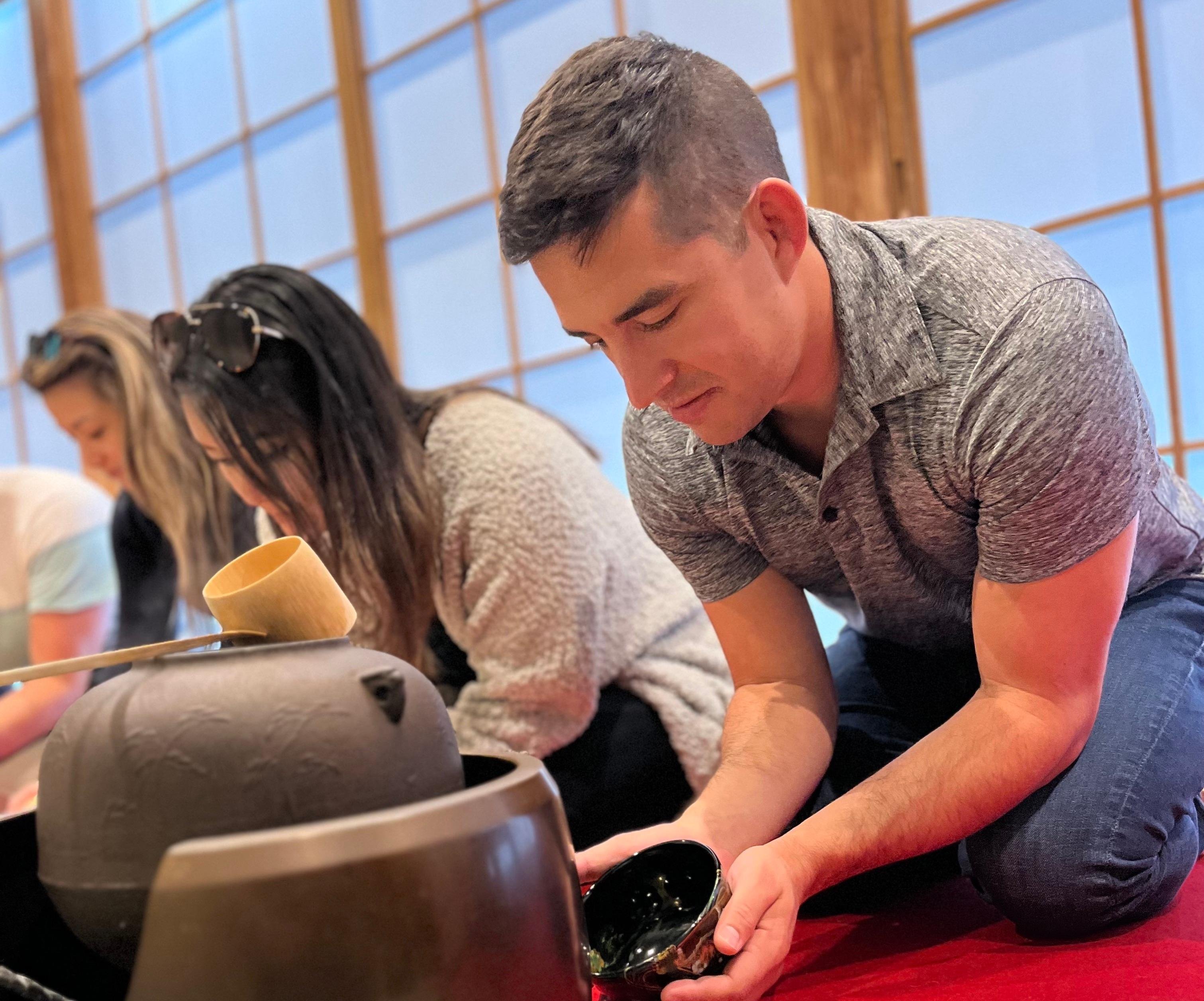 Traditional Matcha Tea Ceremony in Downtown Osaka