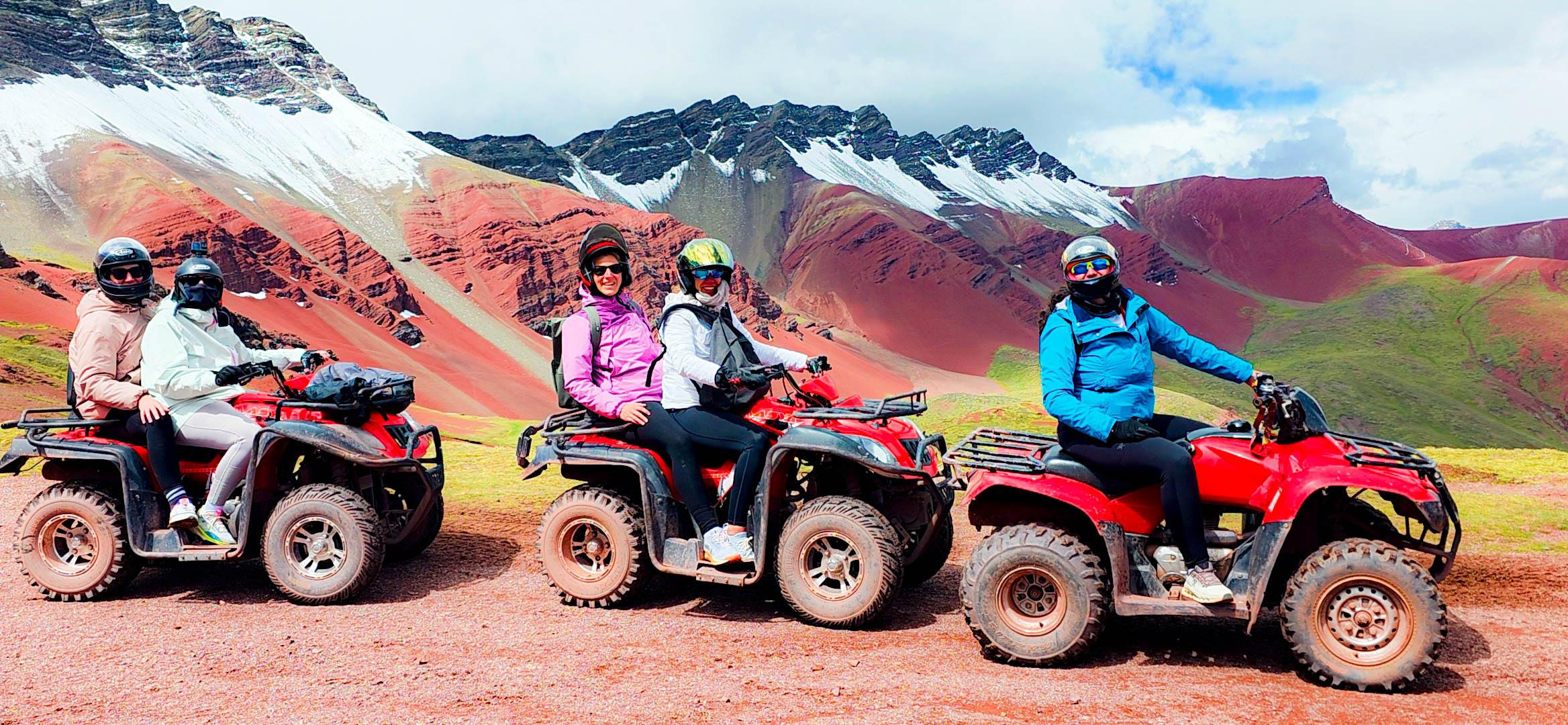 Rainbow Mountain & Red Valley ATV Adventure from Cusco