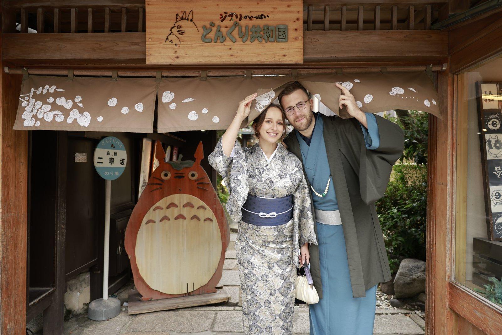 Aluguer de Kimono em Gion e Kiyomizudera com Penteado em Quioto