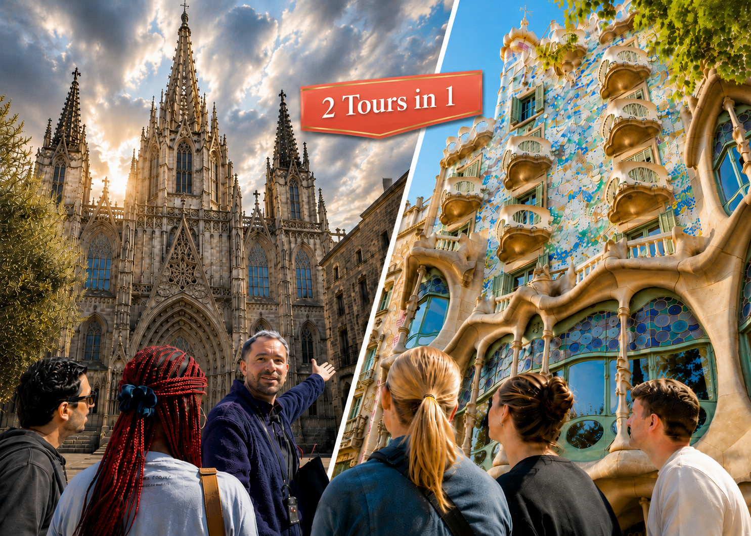 Barcelona Walking Tour: Gothic Quarter & Gaudí Masterpieces