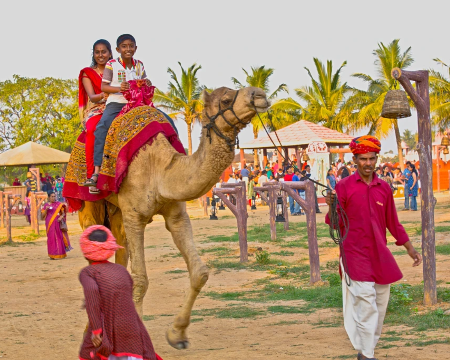 Jaipur Evening: Chokhi Dhani Culture & Rajasthani Dinner