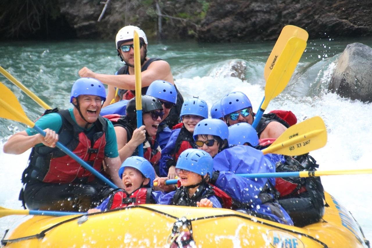 Afternoon Kananaskis River whitewater rafting near Banff — Canadian Rockies rafting (15)