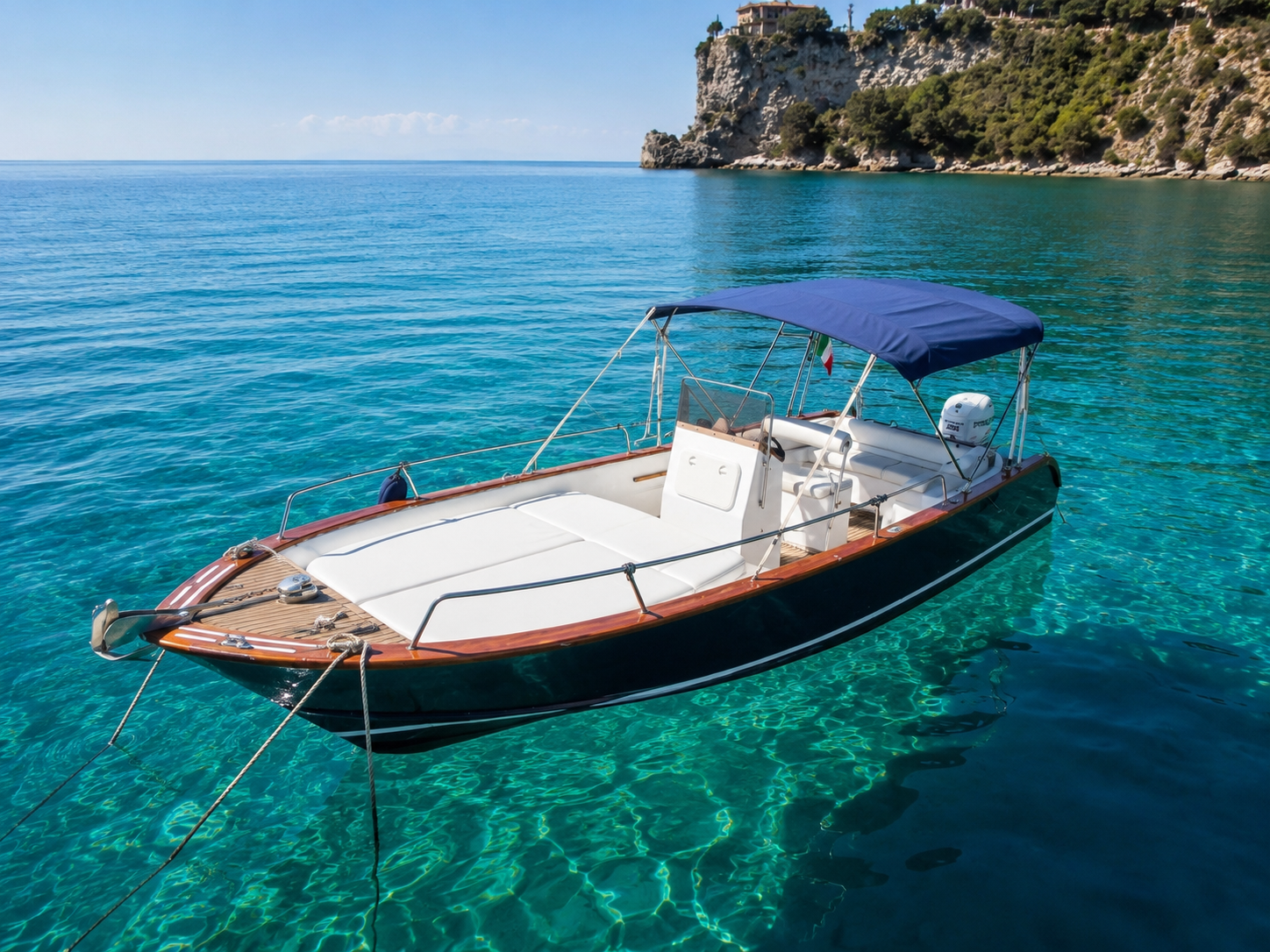Taormina Coastal Boat Experience with Sparkling Wine