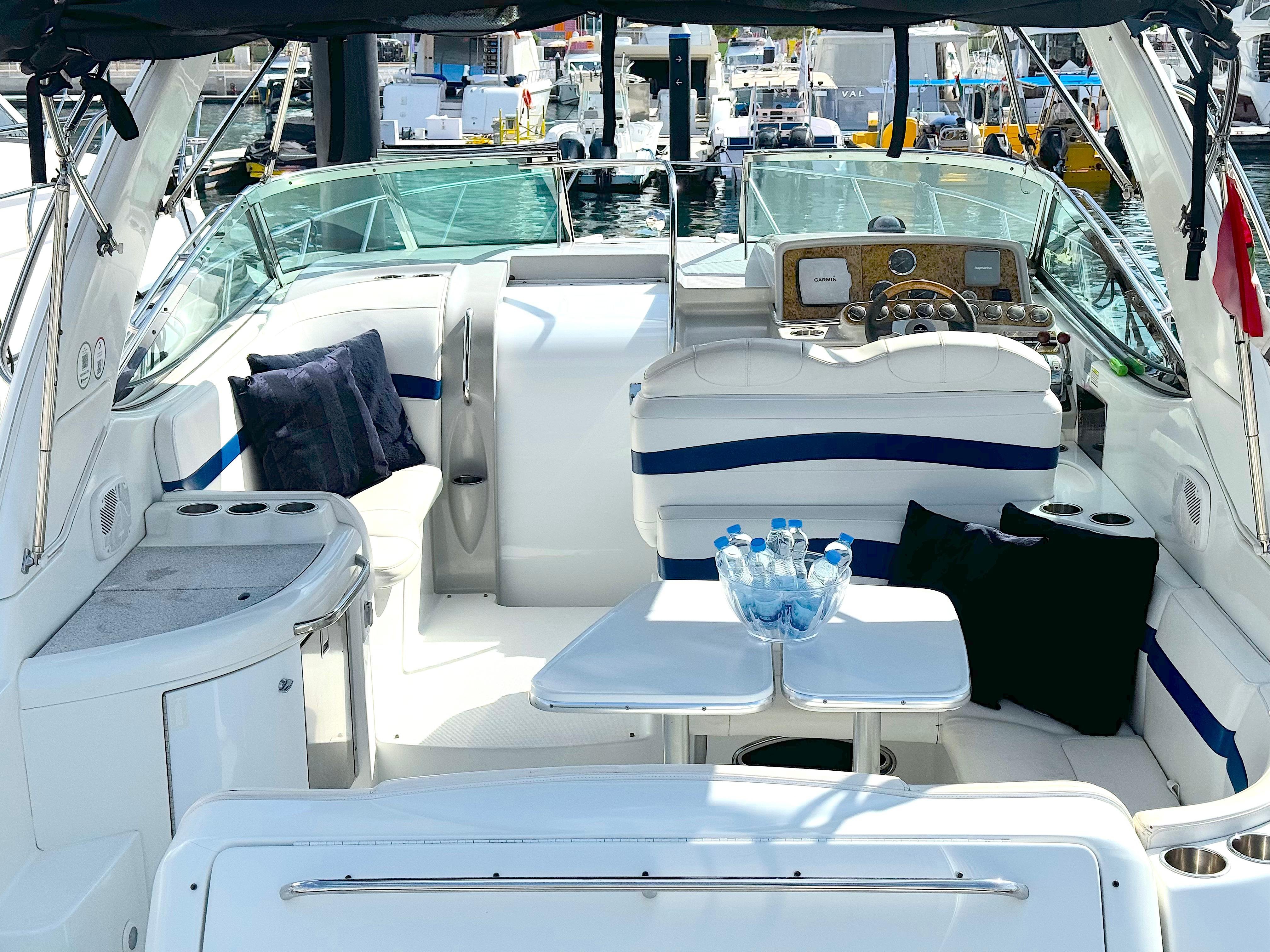 Dubai Private Yacht Cruise – Exclusive 34FT Sports Yacht Experience