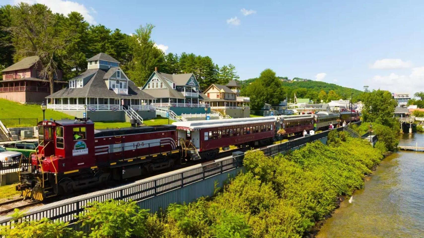 Lake Winnipesaukee Scenic Train Journey