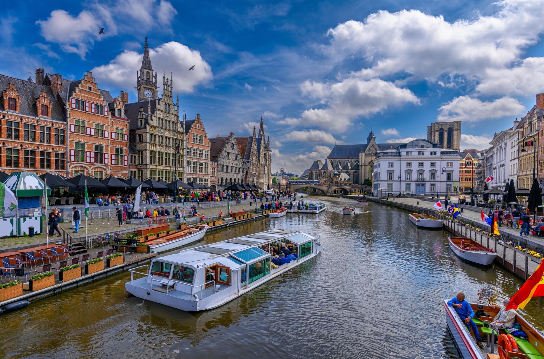 Brussels Day Trip: Bruges & Ghent with Canal Cruise and Chocolate Tasting