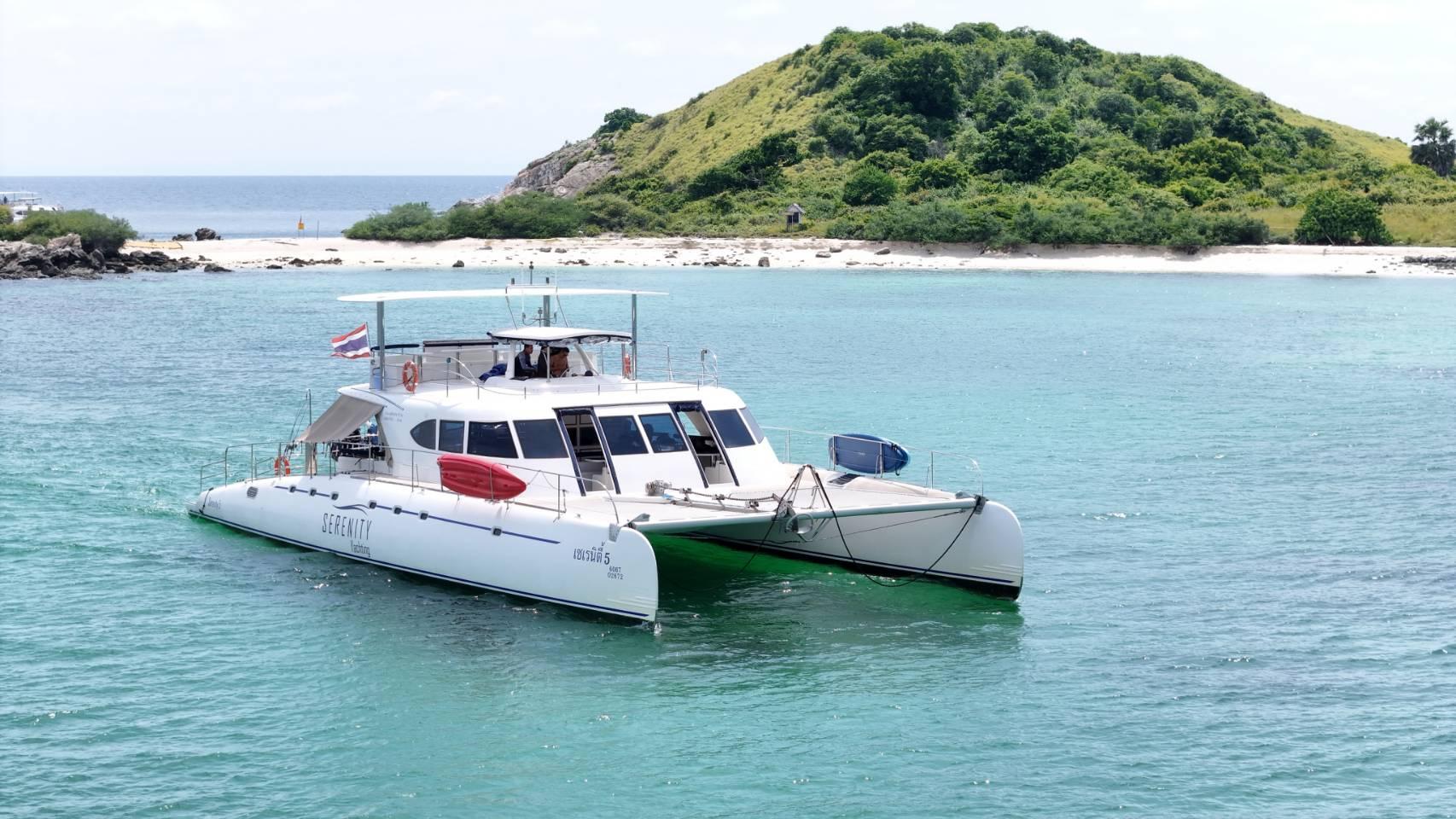 Three-Island Catamaran Adventure with Thai Buffet