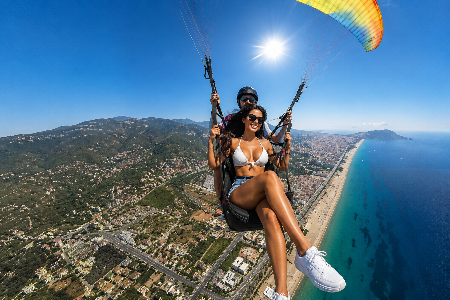 Antalya Tandem Paragliding Adventure with Transfer
