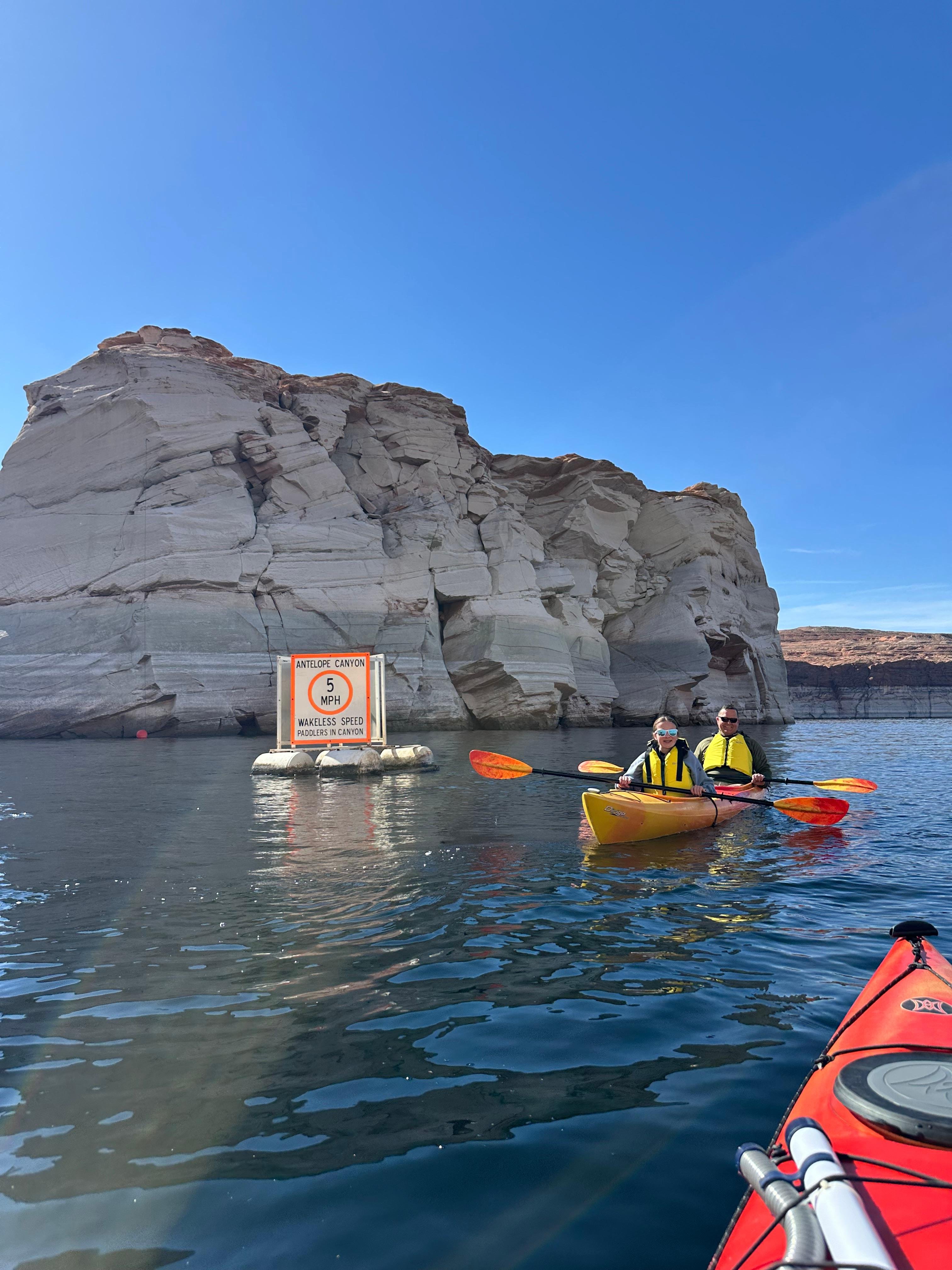 Antelope Canyon kayak tour on Lake Powell — image 10