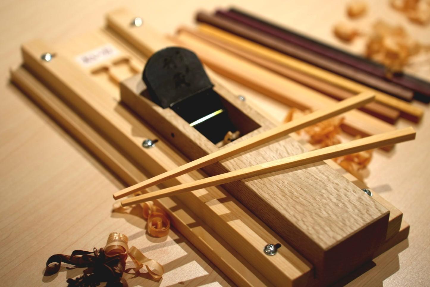 Osaka Traditional Wooden Chopstick Crafting Experience