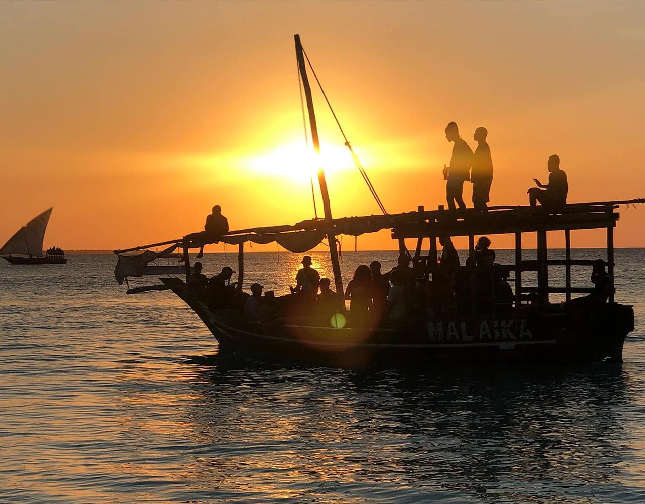 Zanzibar Sunset Dhow Cruise from Nungwi
