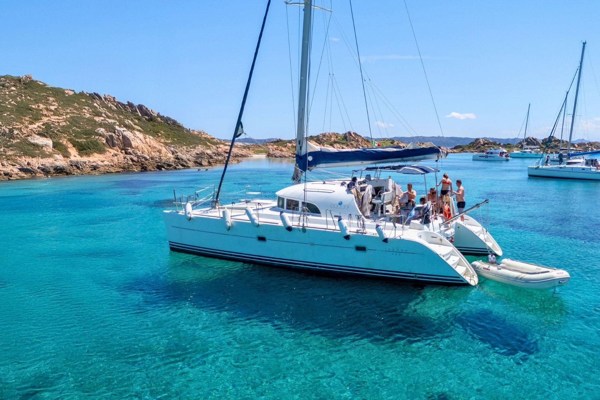 La Maddalena Archipelago Catamaran Cruise