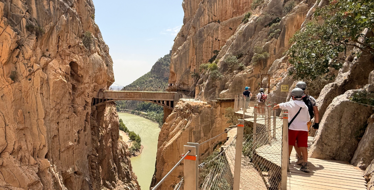 Caminito del Rey guided tour from Málaga — cliffside walkway above the Gaitanes Gorge, Andalusia — image 1