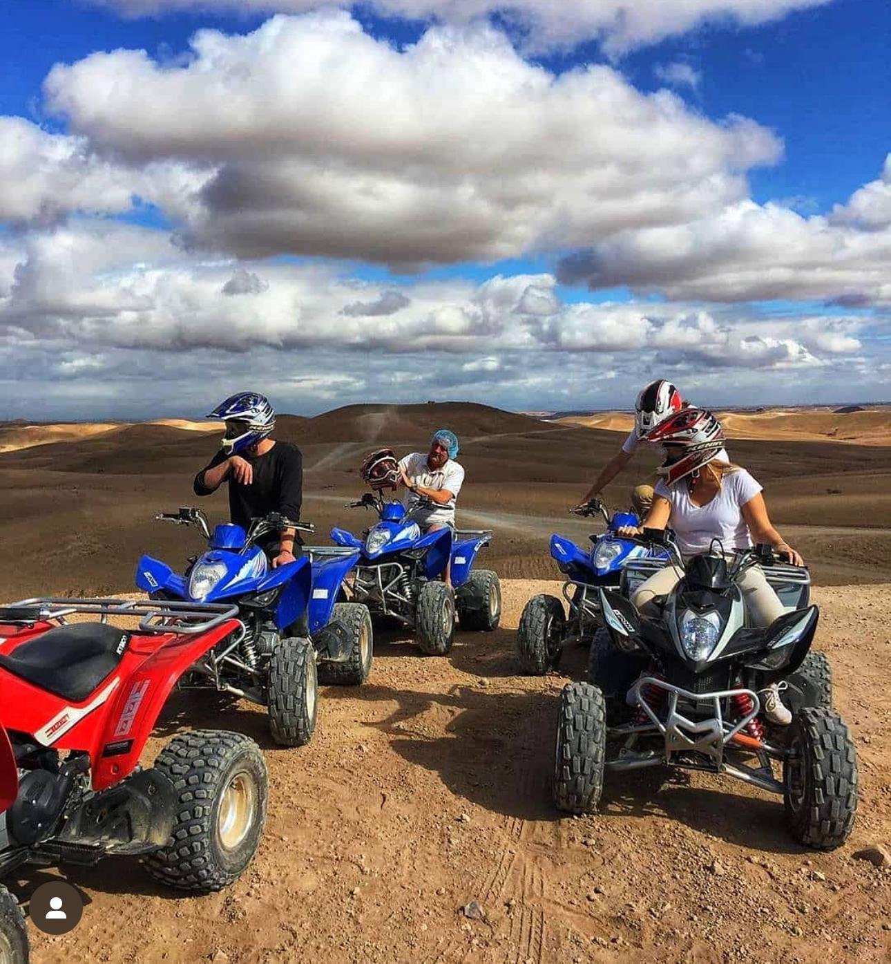 Agafay Desert Adventure: Quad Biking, Camel Ride & Berber Dinner Show