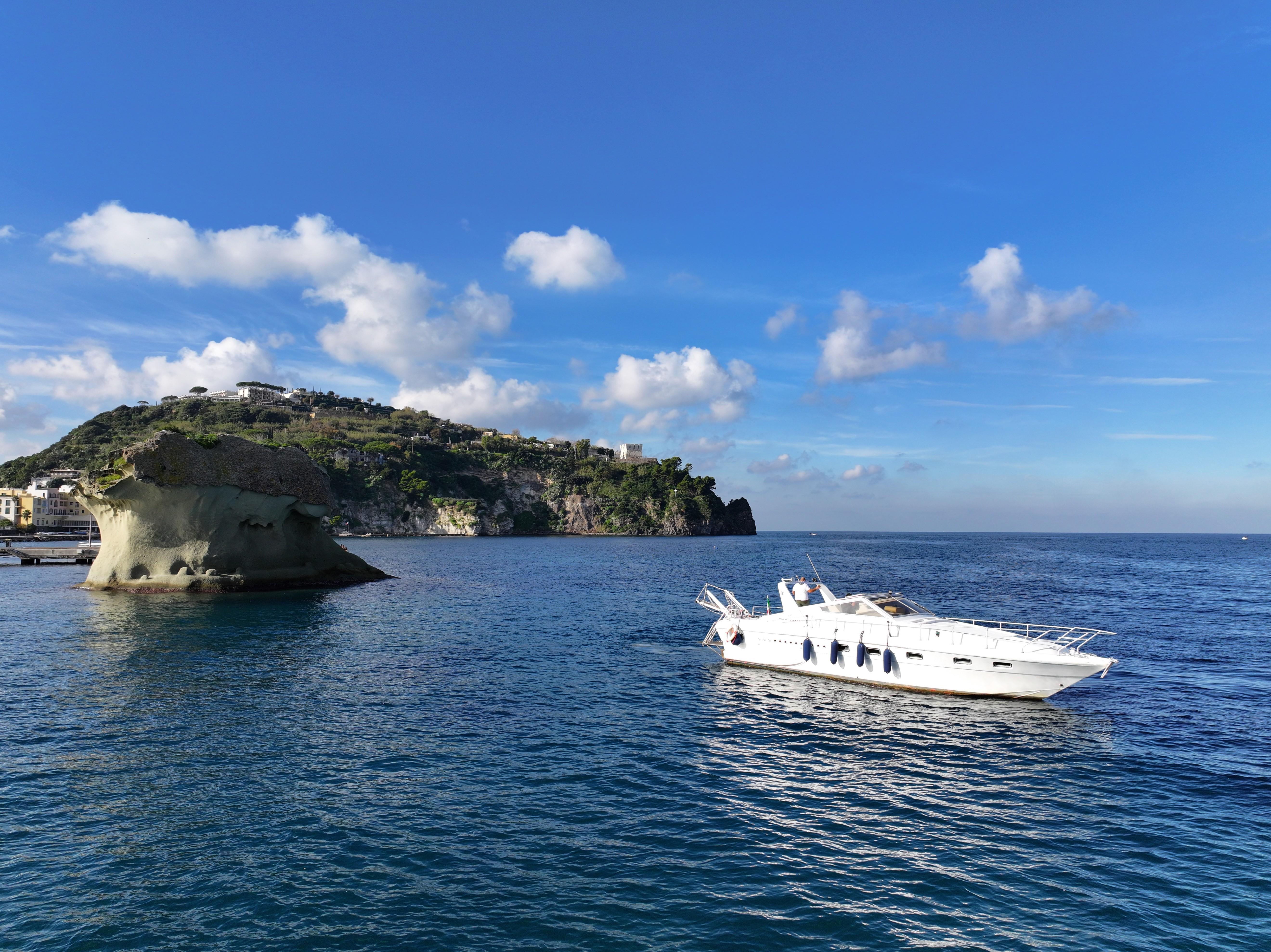 Ischia & Phlegraean Coast Yacht Tour with Skipper, Aperitif & Snorkeling