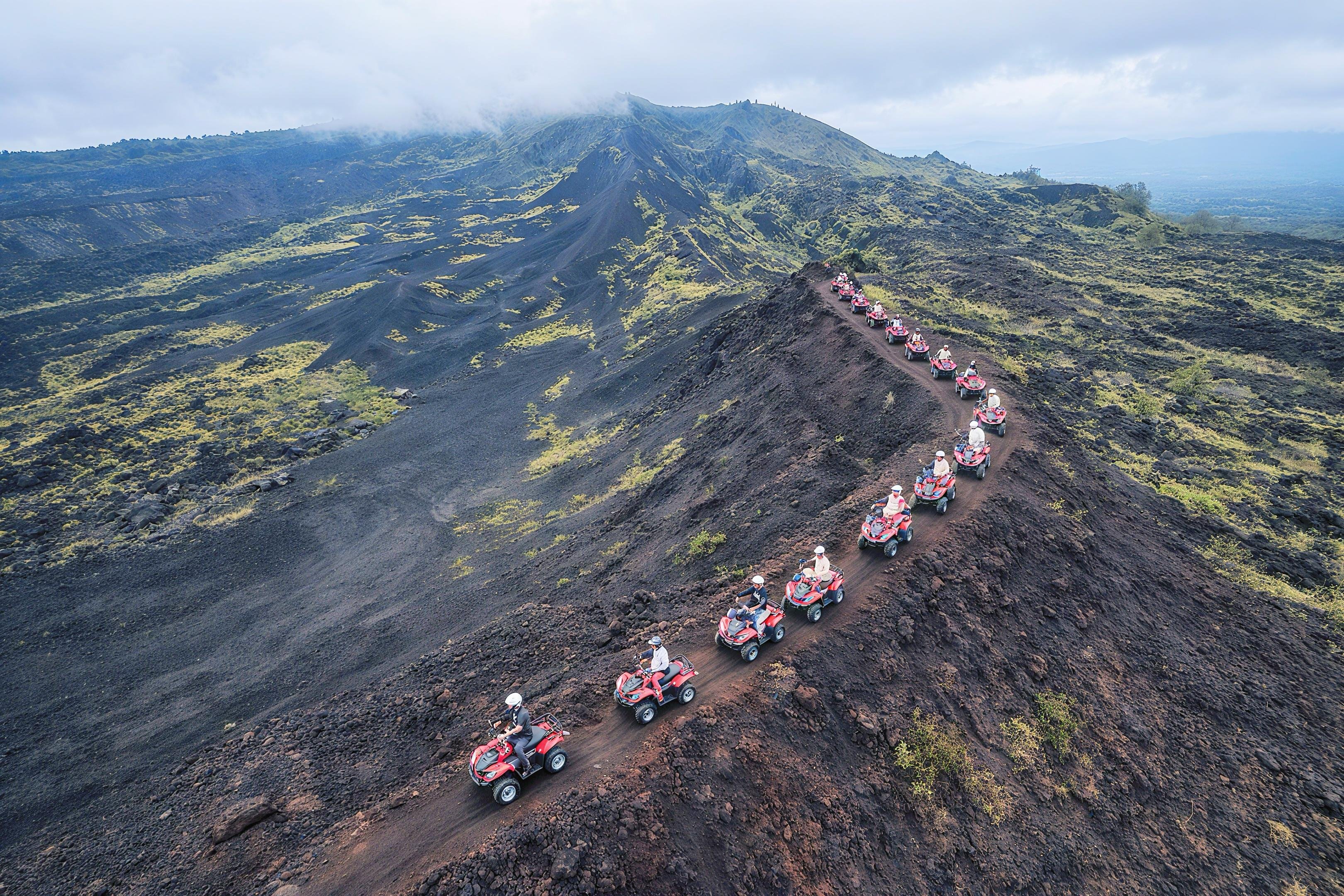 Bali Mt. Batur Black Lava ATV Quad Bike Ride