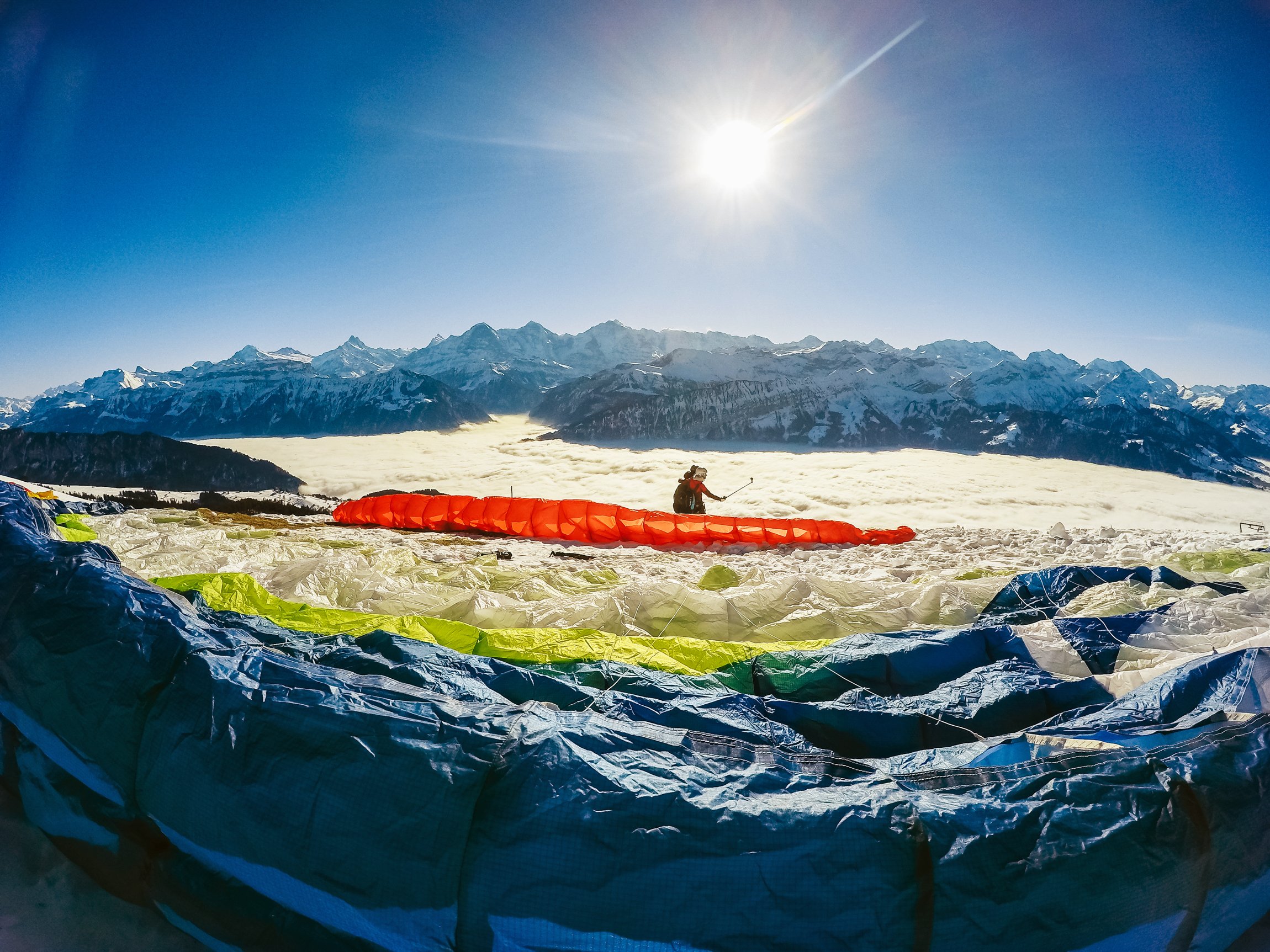Interlaken: Tandem Paragliding Flight