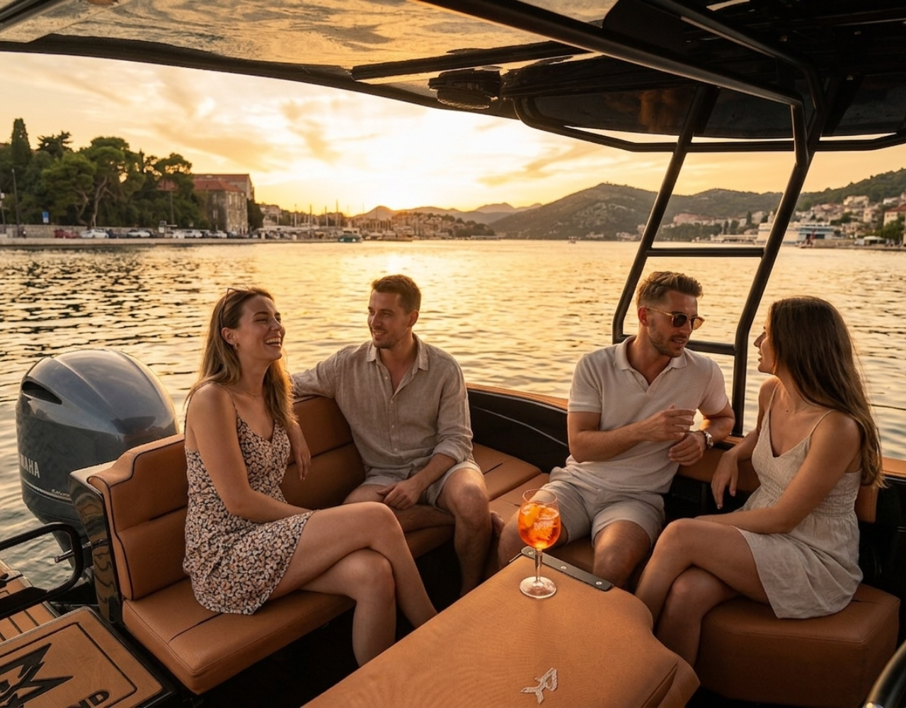 Dubrovnik Sunset Speedboat Tour with Aperol Spritz