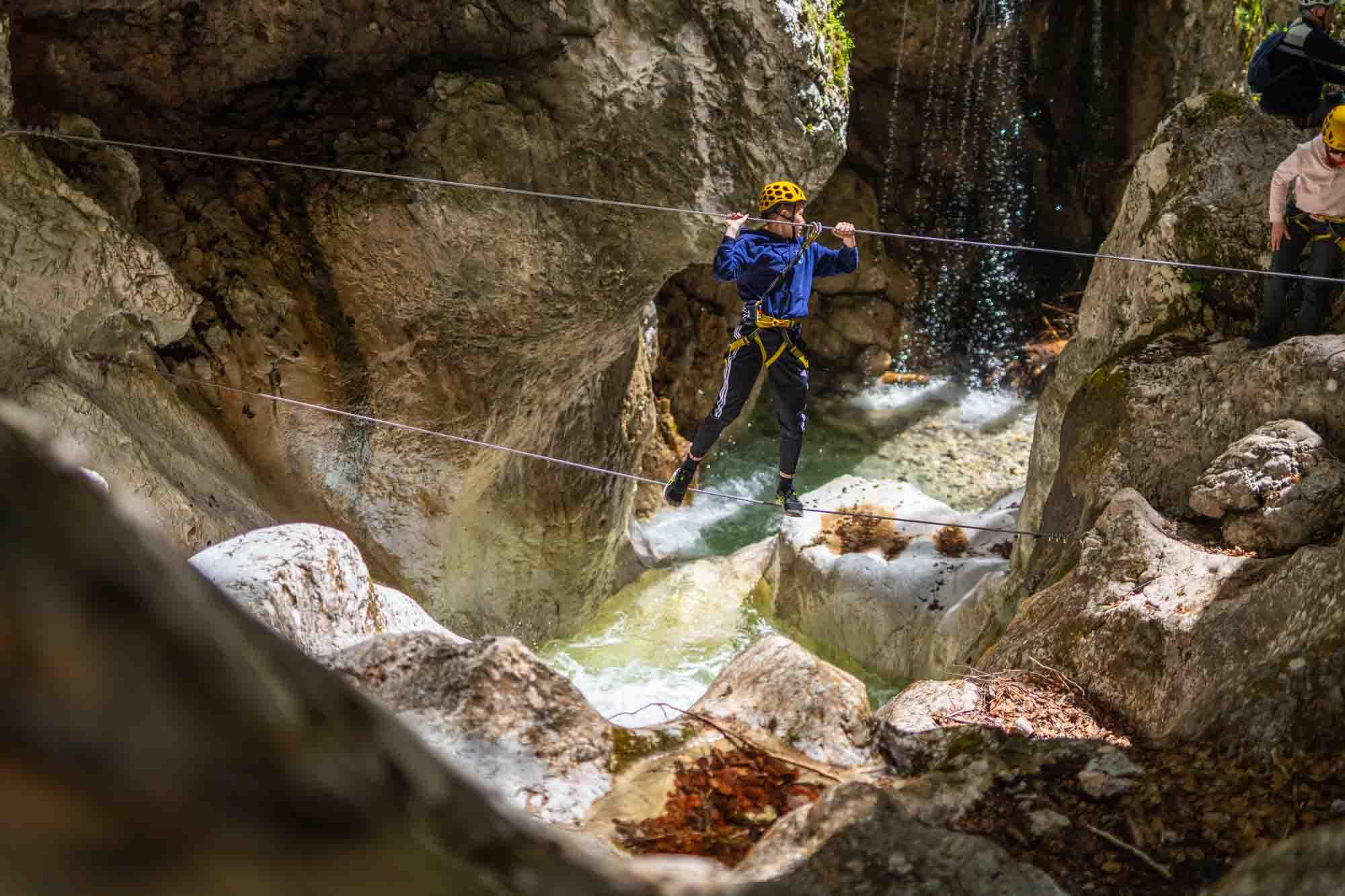 Hvadnik Gorge Via Ferrata – Bled Area Alpine Canyon Climb