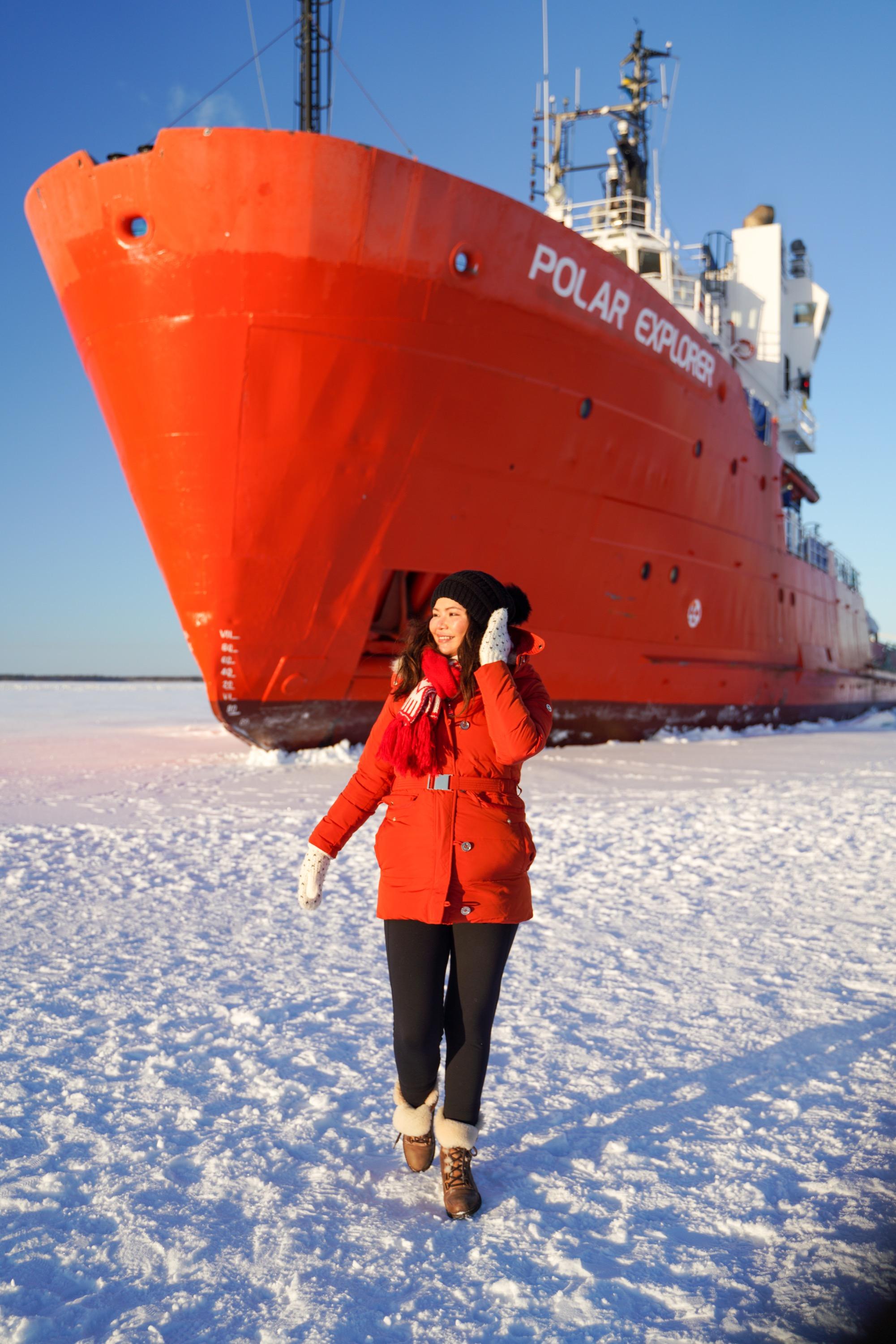 Arctic Icebreaker Cruise: Float & Walk on Frozen Sea