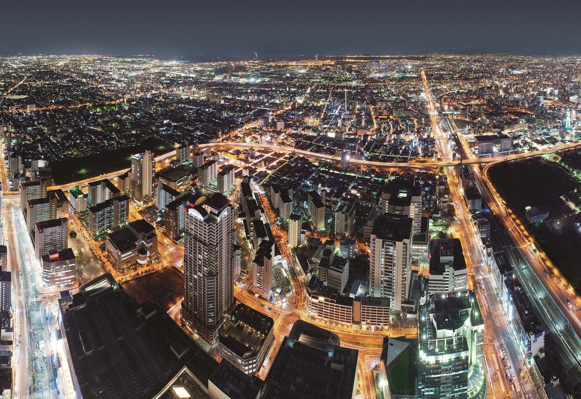 Harukas 300 observatory views over Osaka — image 1