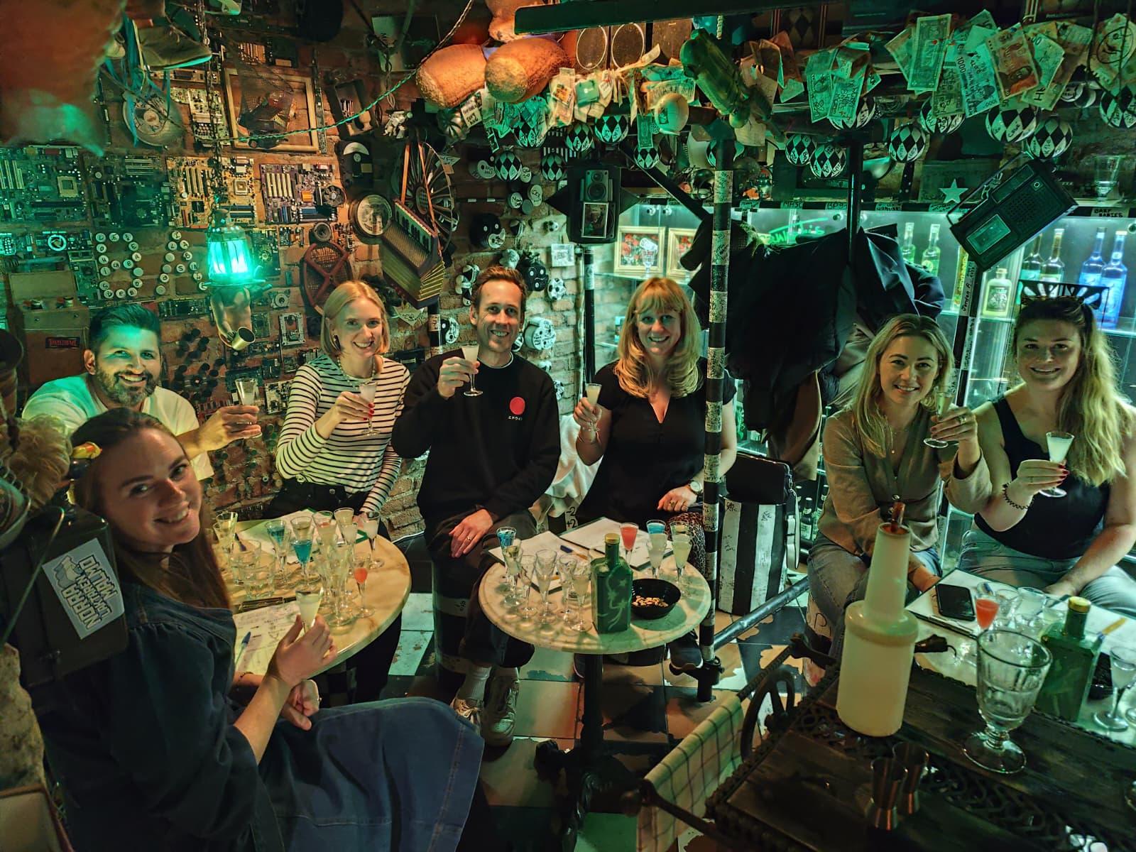 Prague Historic Absinthe Cellar Tasting