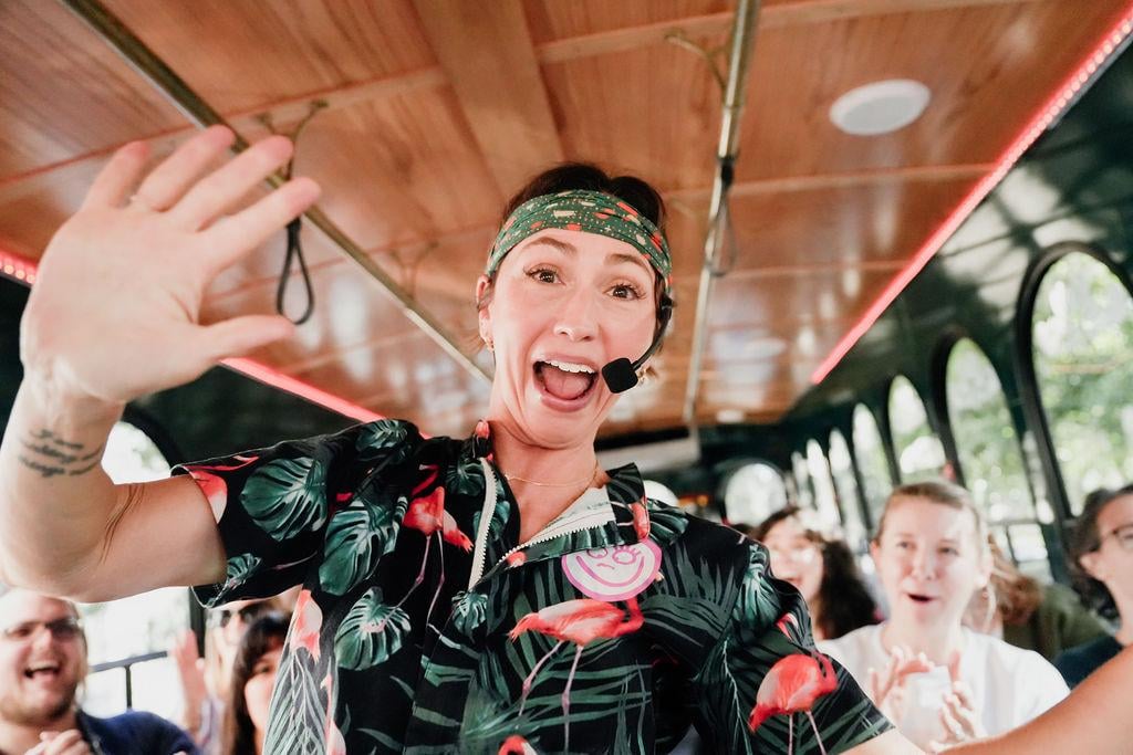 Savannah: "Savannah for Morons" Comedy Trolley Tour