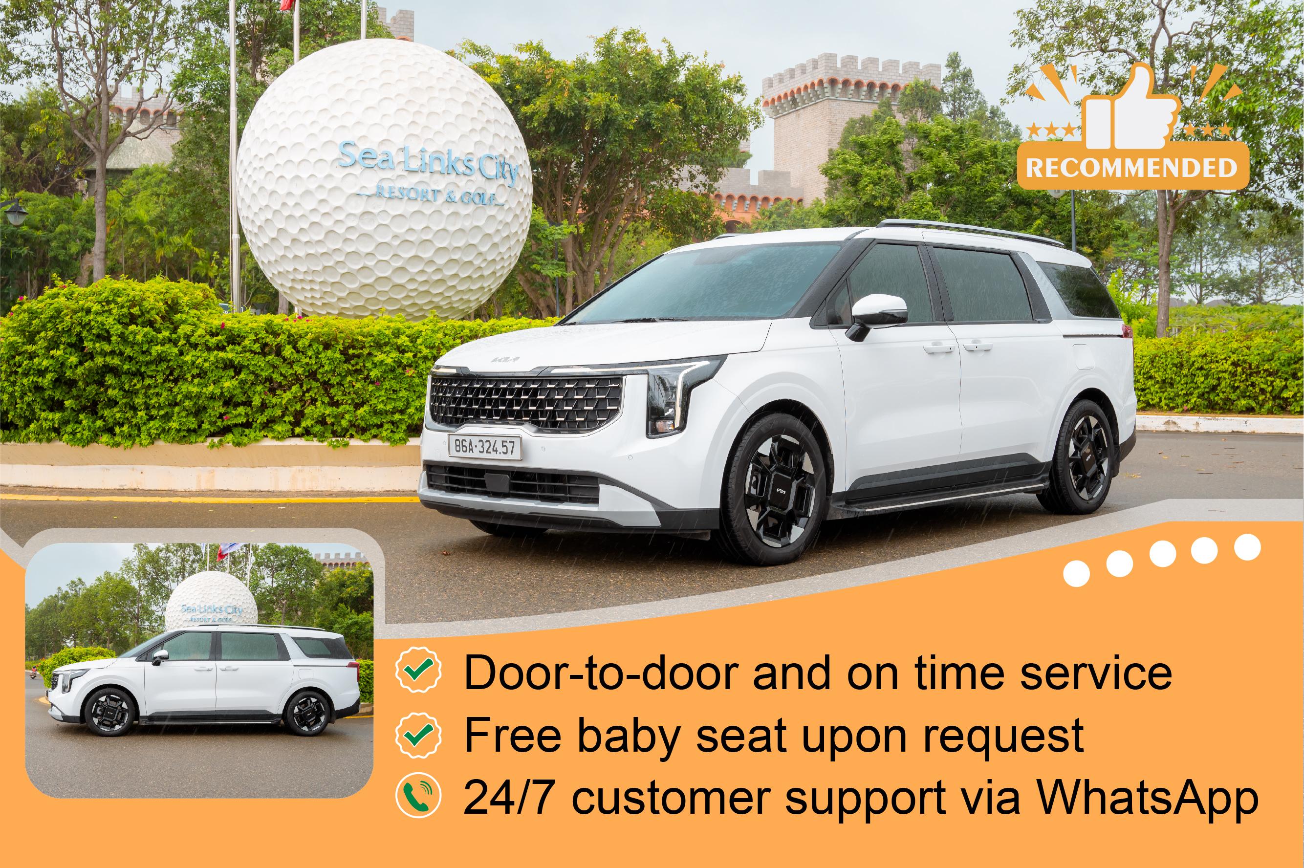 Private Transfer: Vung Tau to Ho Chi Minh City & Tan Son Nhat Airport