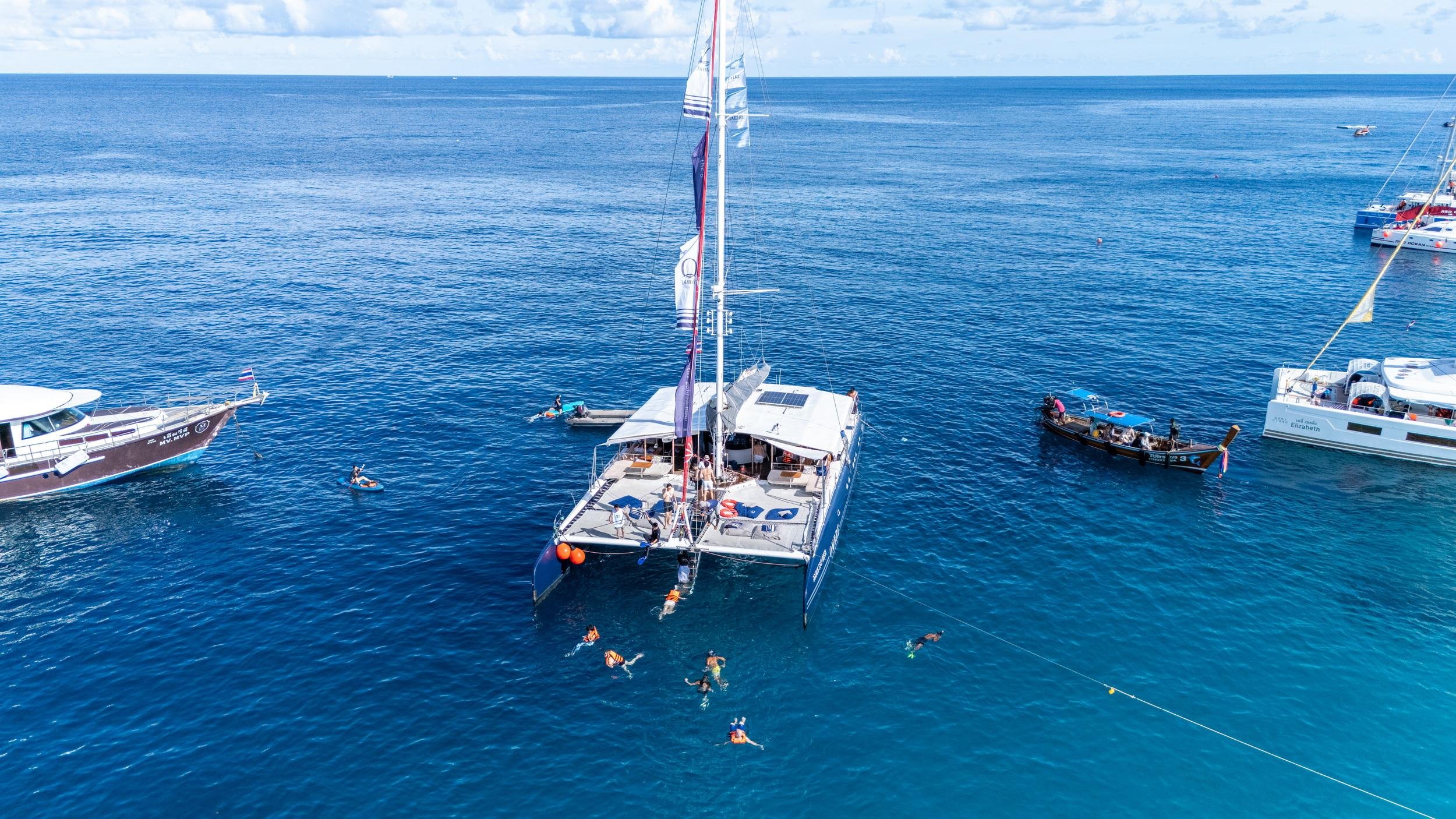 Phuket: Racha & Coral Island Luxury Yacht Day Trip