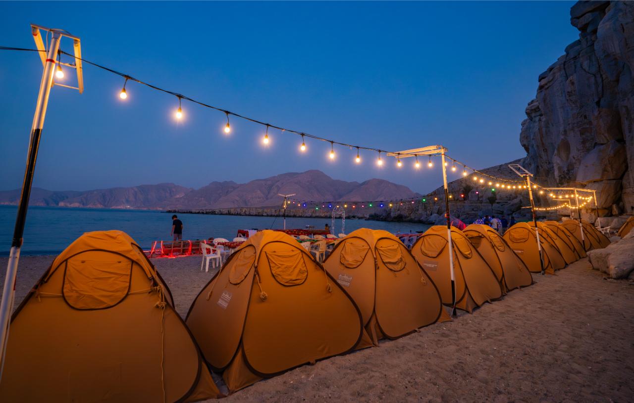 Khasab Overnight Beach Camp & Fjord Dhow Cruise