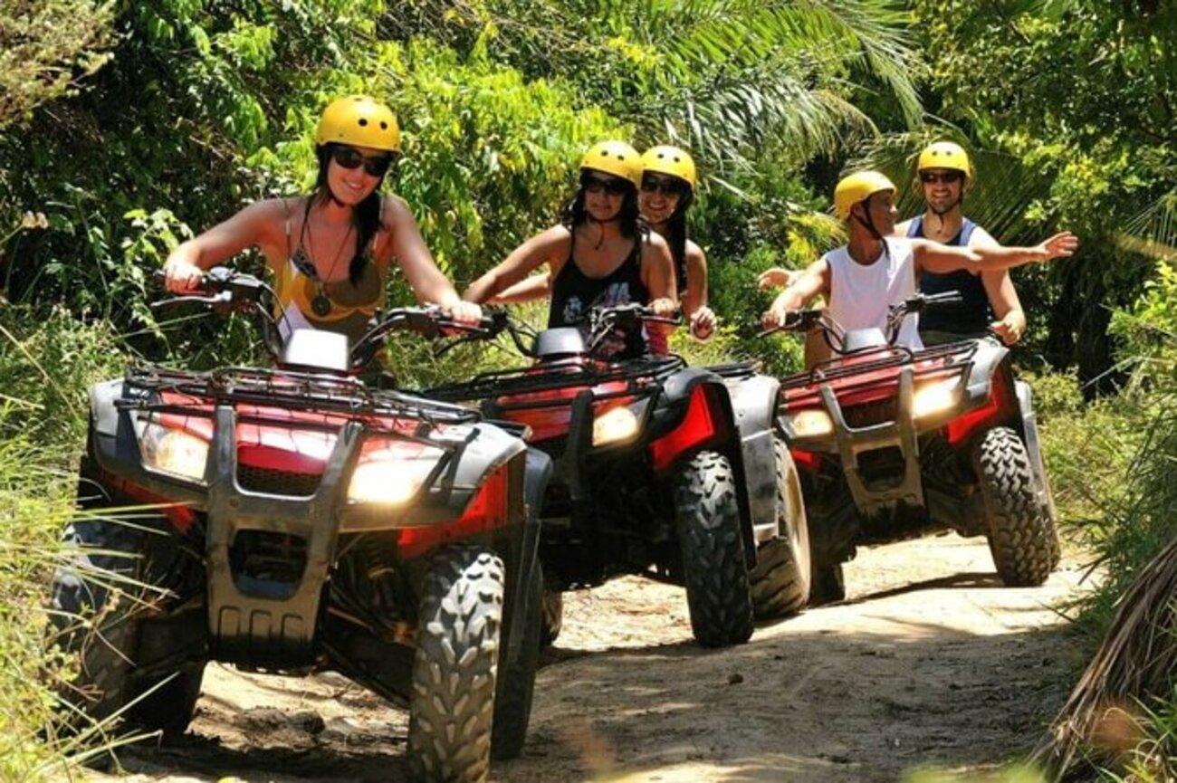 Playa del Carmen: Mayan Jungle ATV, Cenote & Zip Line Adventure
