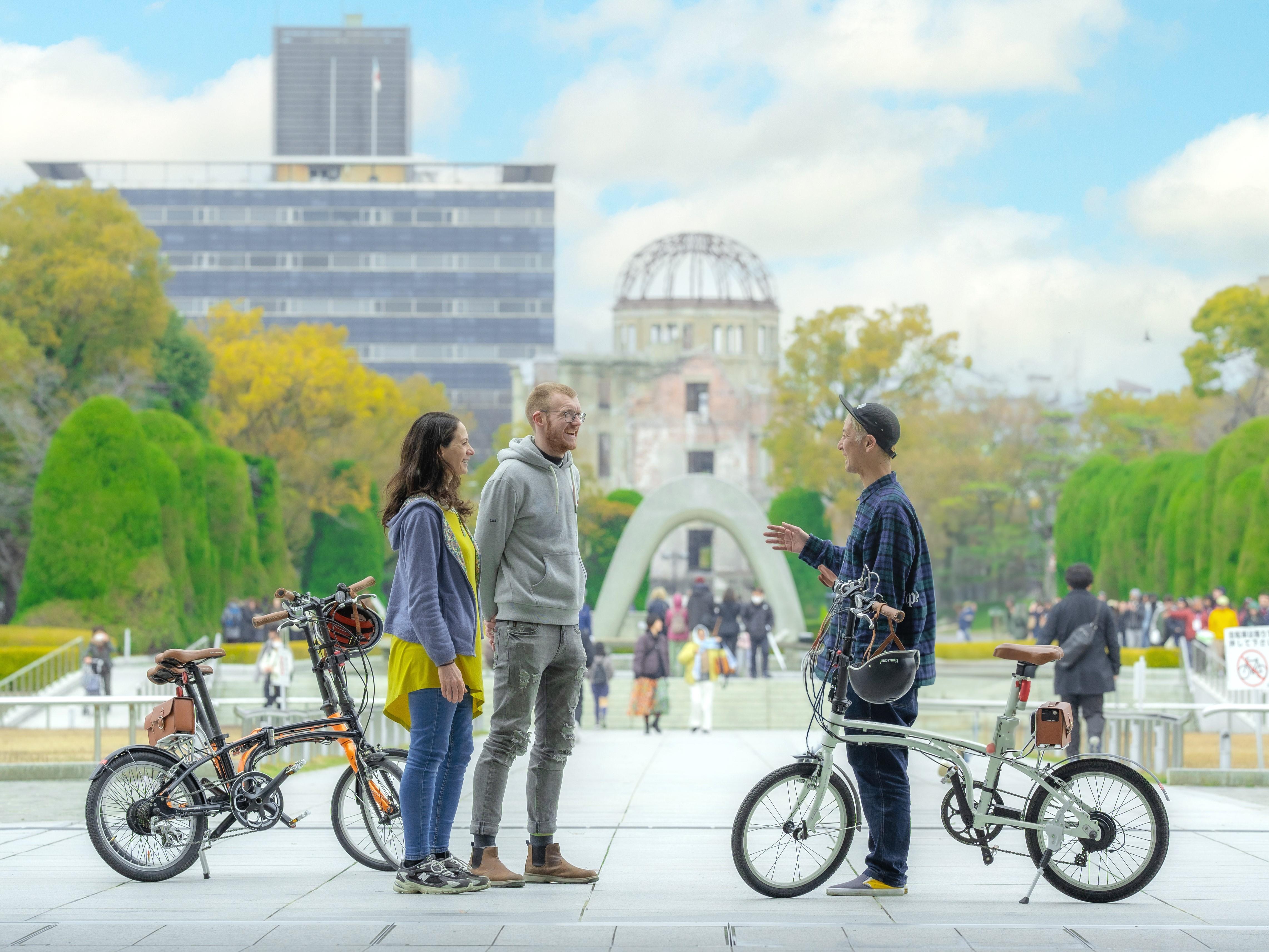 Hiroshima Peace Cycling Tour with Local Guide