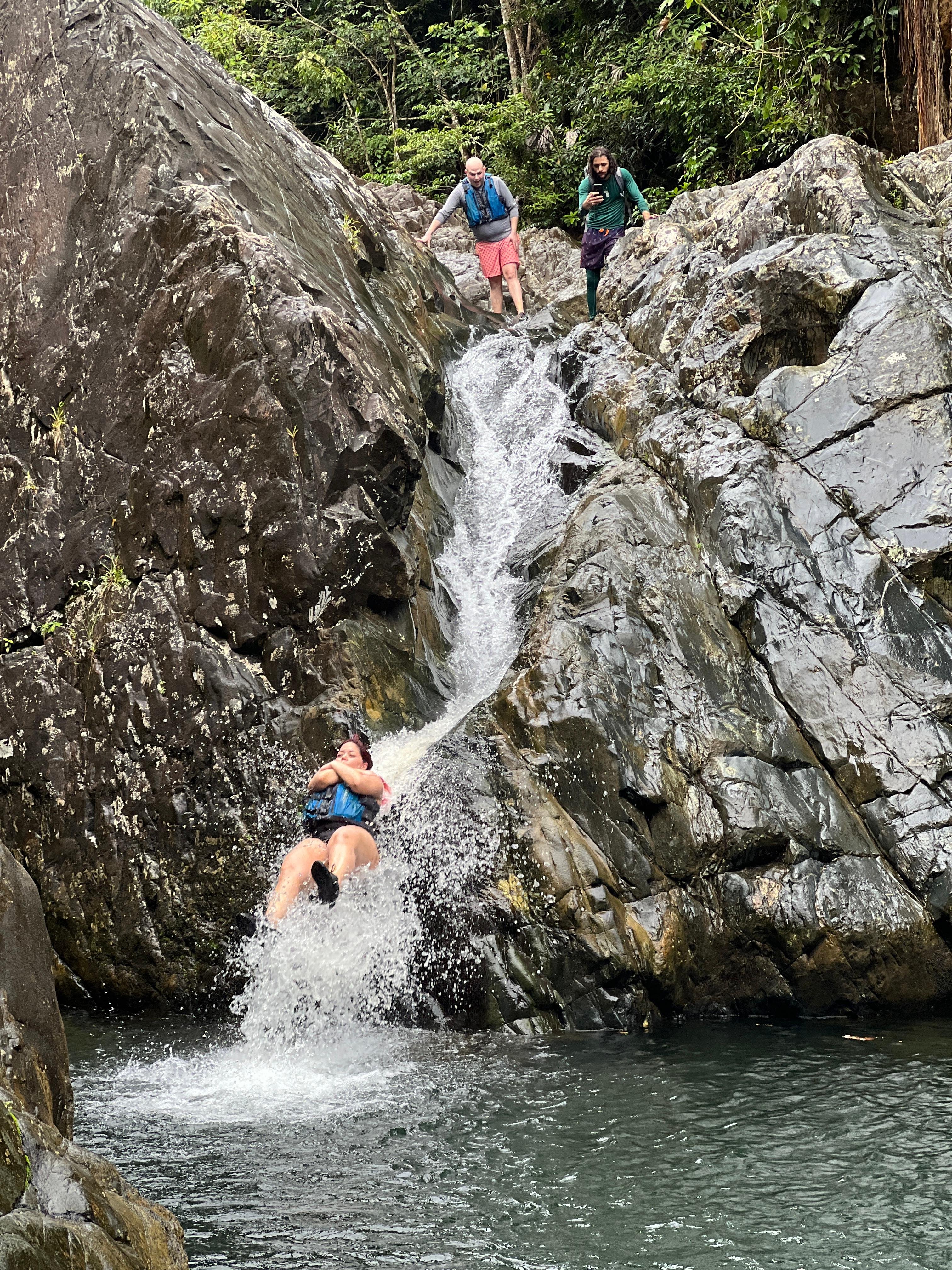 El Yunque Rainforest Waterfalls & Natural Slides