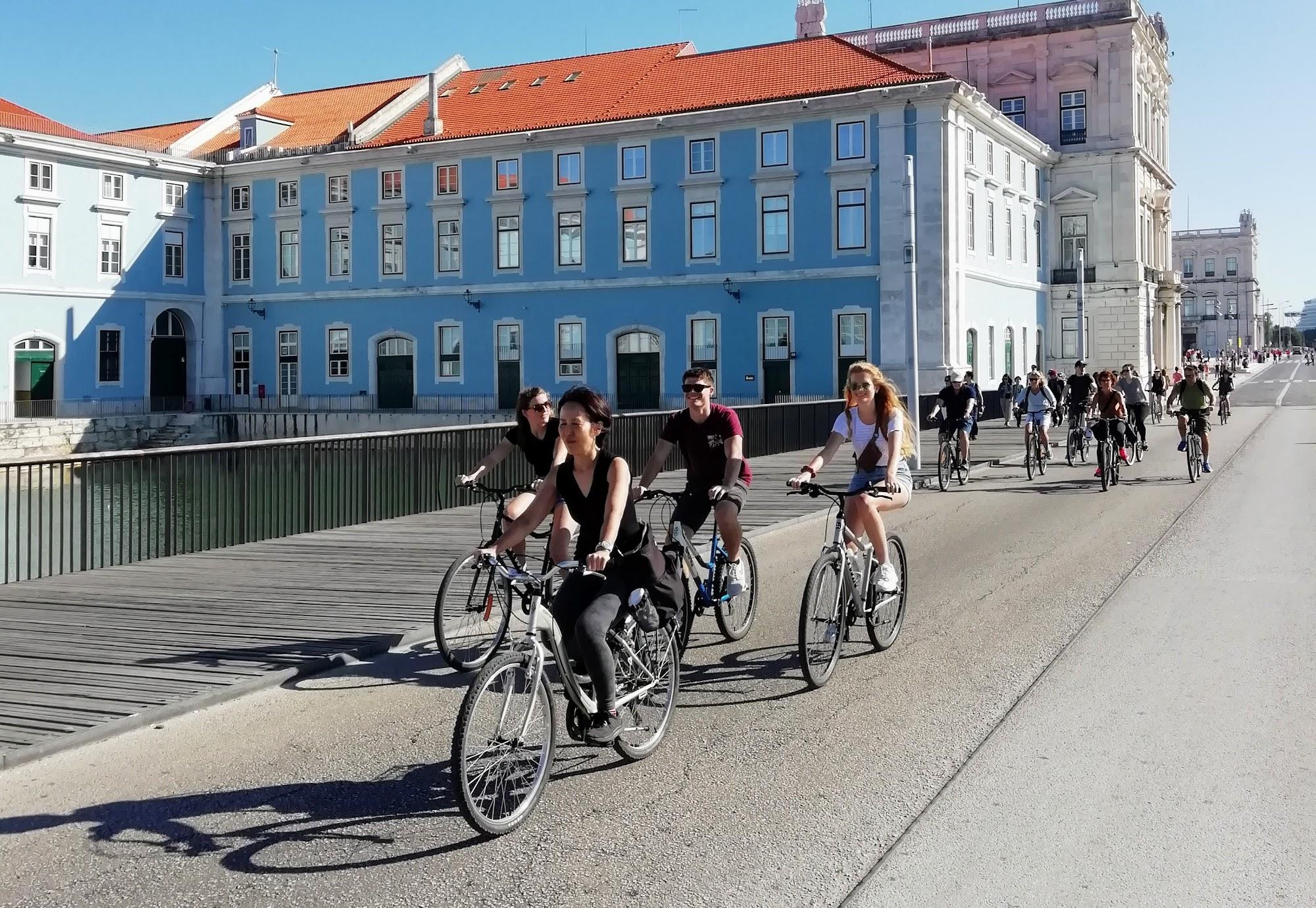 Lisbon City Center to Belém Guided Bike Tour